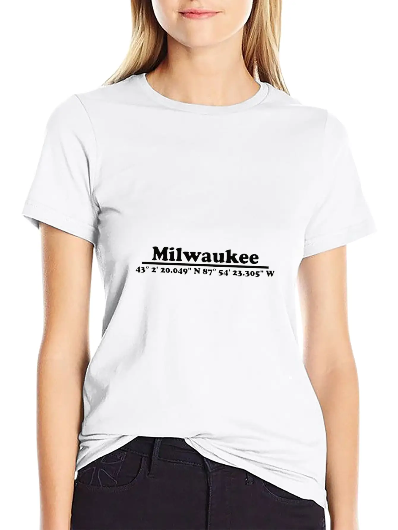 Milwaukee Coordinates Soft Cotton Short Sleeve Tee ¨C Unisex Wardrobe Staple