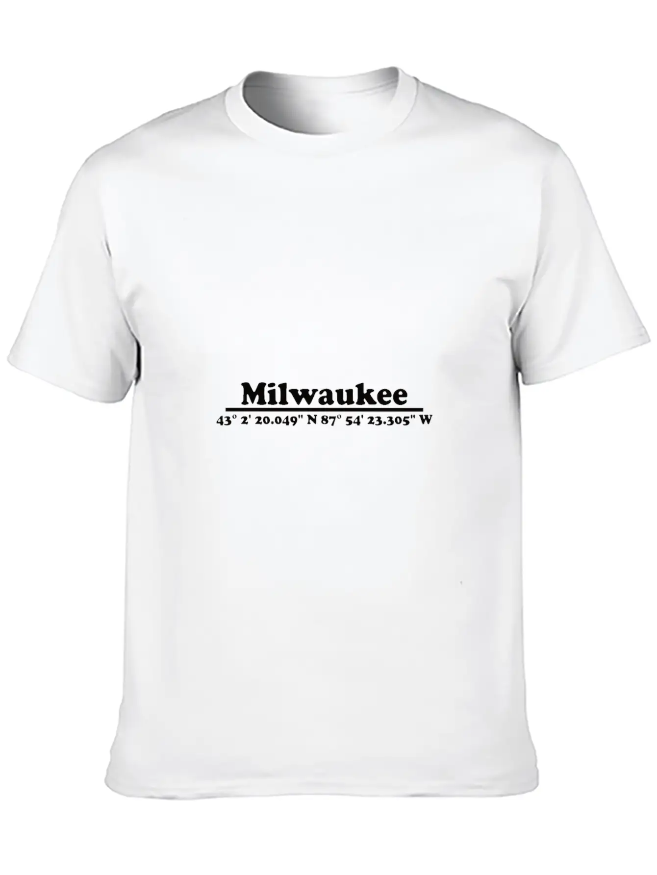 Milwaukee Coordinates Soft Cotton Short Sleeve Tee ¨C Unisex Wardrobe Staple