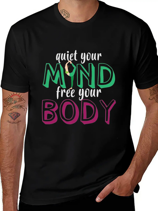Mind And Body Basic Graphic T-Shirt ¨C Daily Comfort In Soft Cotton