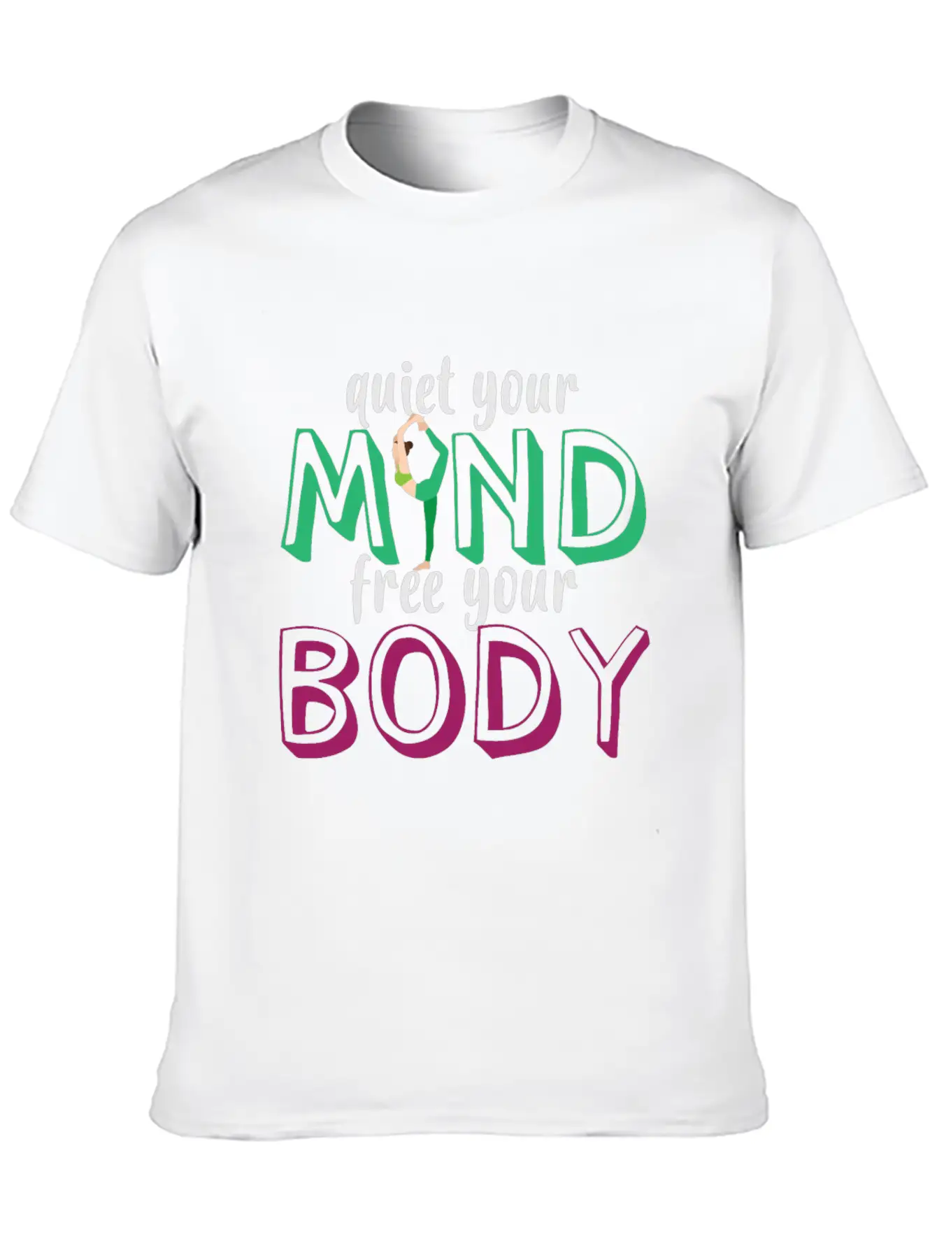 Mind And Body Basic Graphic T-Shirt ¨C Daily Comfort In Soft Cotton