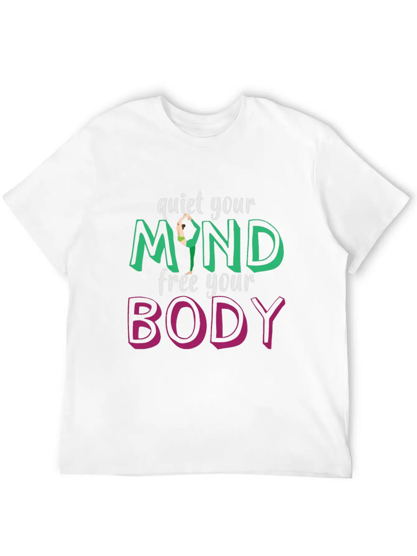 Mind And Body Basic Graphic T-Shirt ¨C Daily Comfort In Soft Cotton