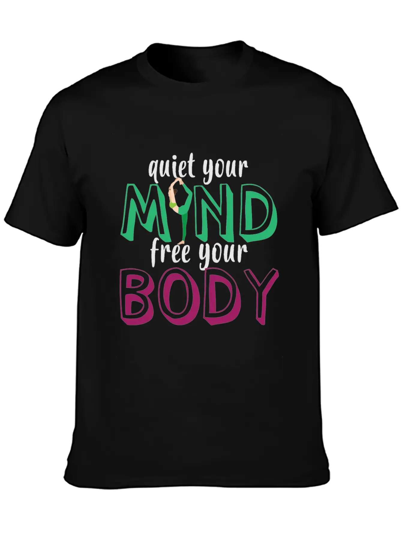 Mind And Body Basic Graphic T-Shirt ¨C Daily Comfort In Soft Cotton