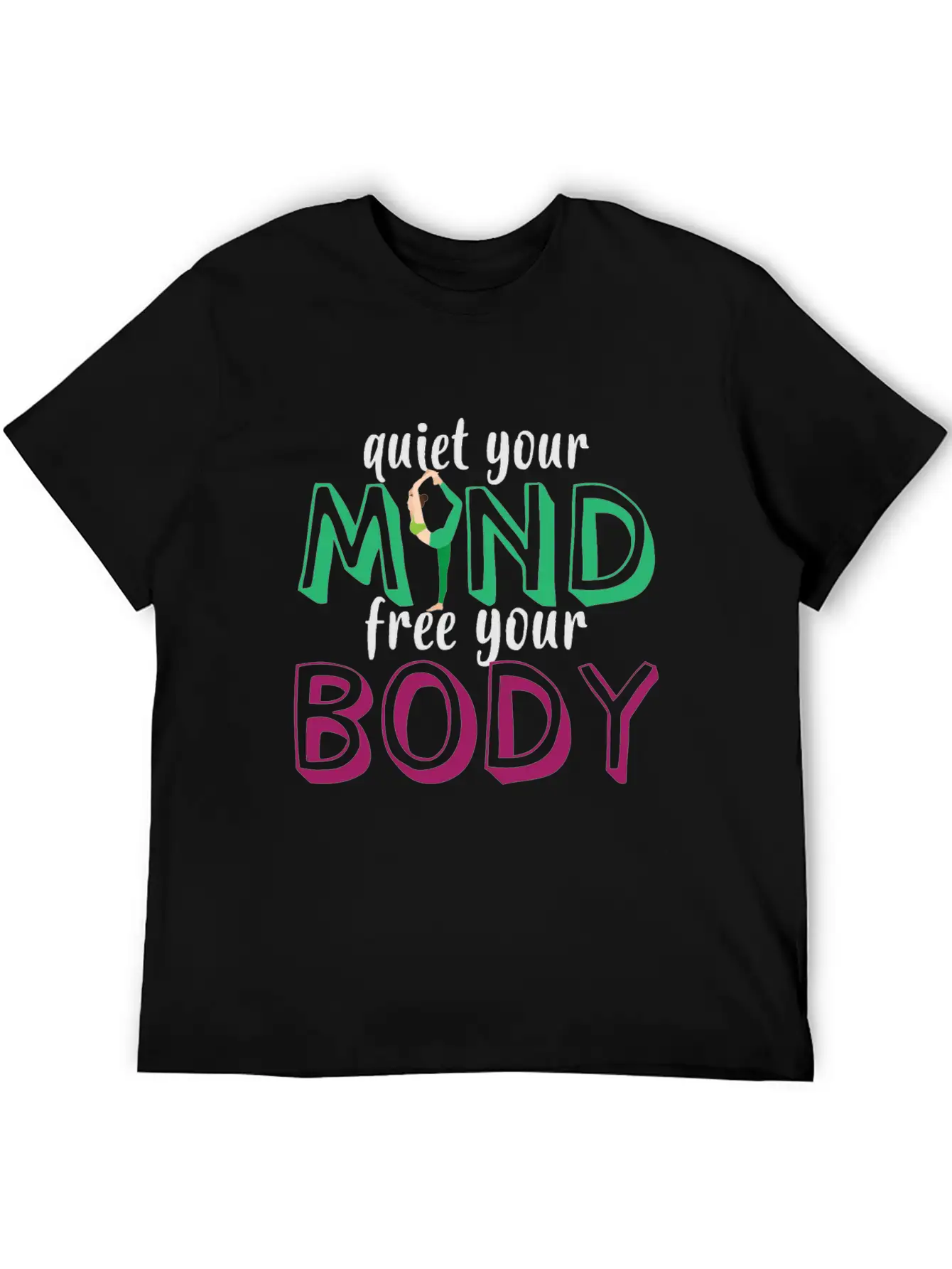 Mind And Body Basic Graphic T-Shirt ¨C Daily Comfort In Soft Cotton