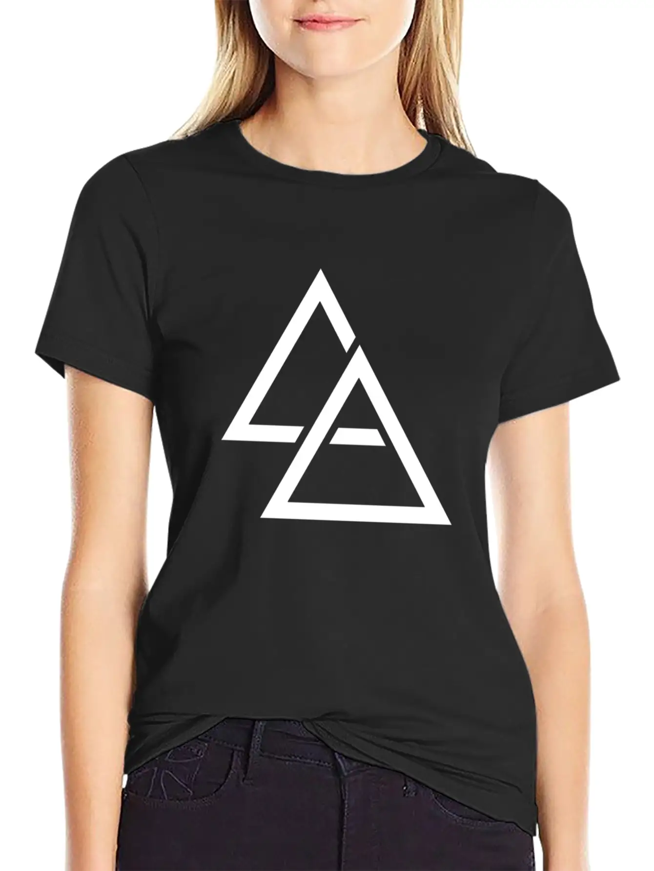 Minimal Geometric 167 Basic Graphic T-Shirt ¨C Daily Comfort In Soft Cotton