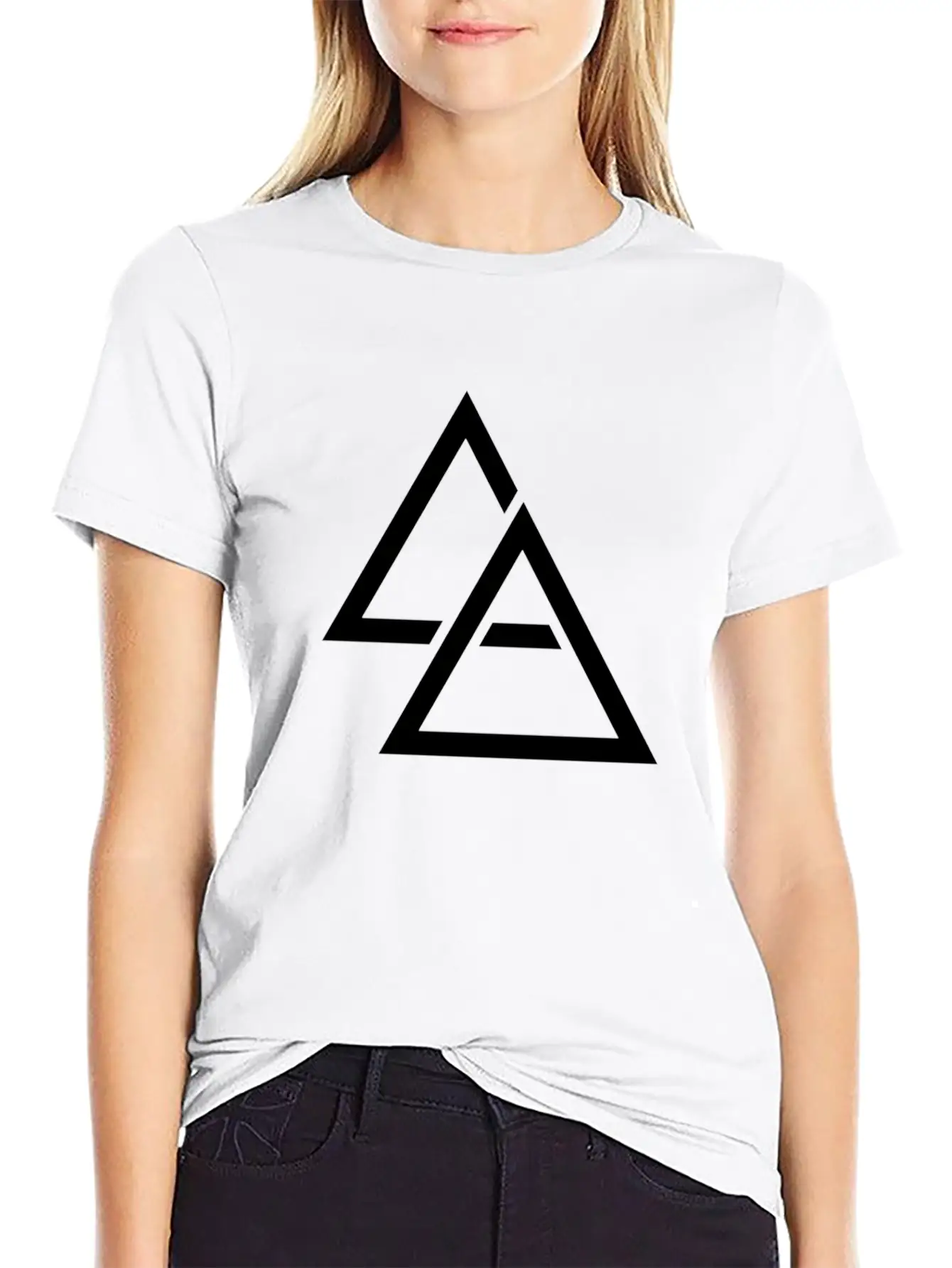 Minimal Geometric 167 Basic Graphic T-Shirt ¨C Daily Comfort In Soft Cotton