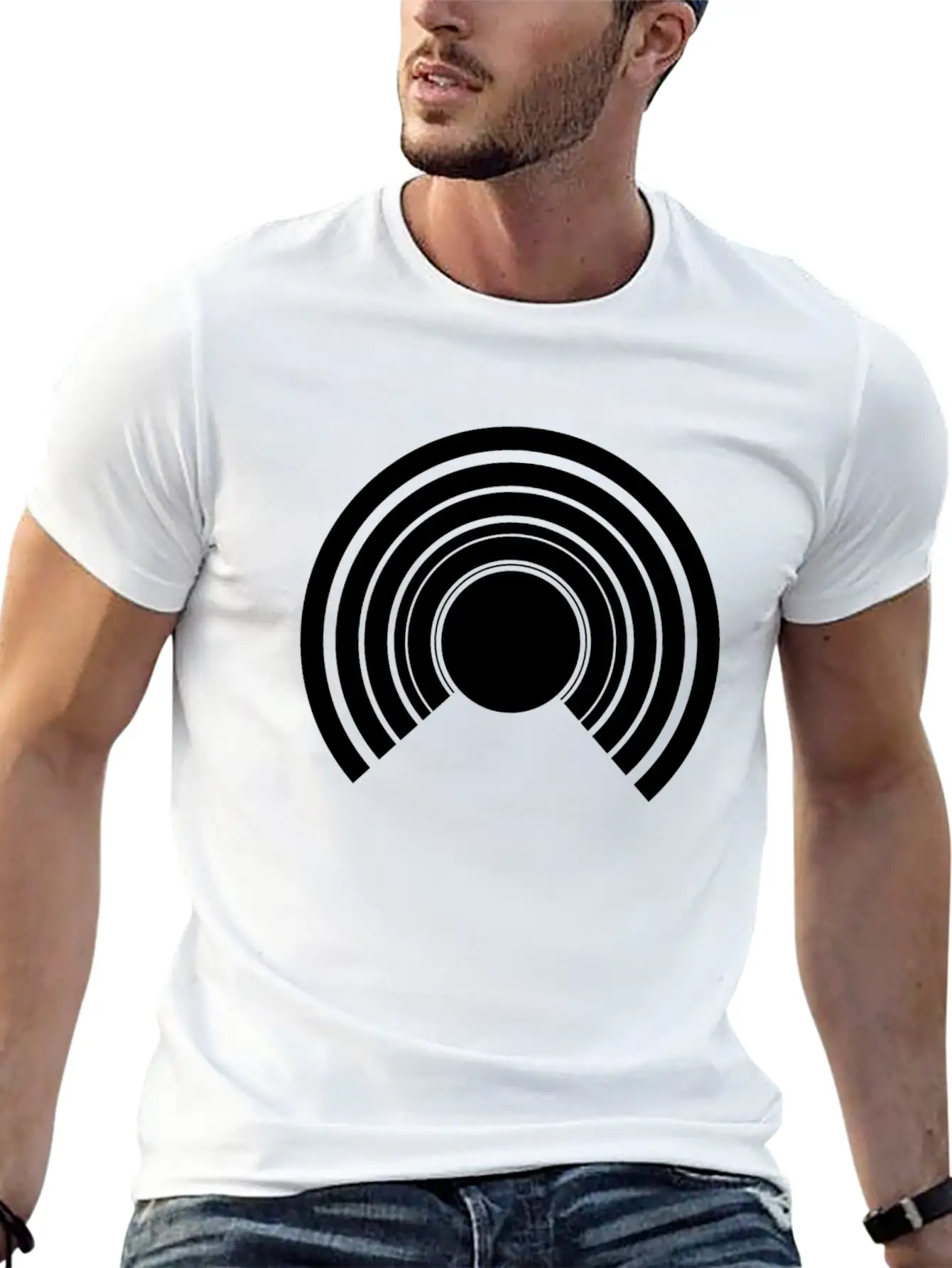 Minimal Geometric 250 Basic Graphic T-Shirt ¨C Daily Comfort In Soft Cotton