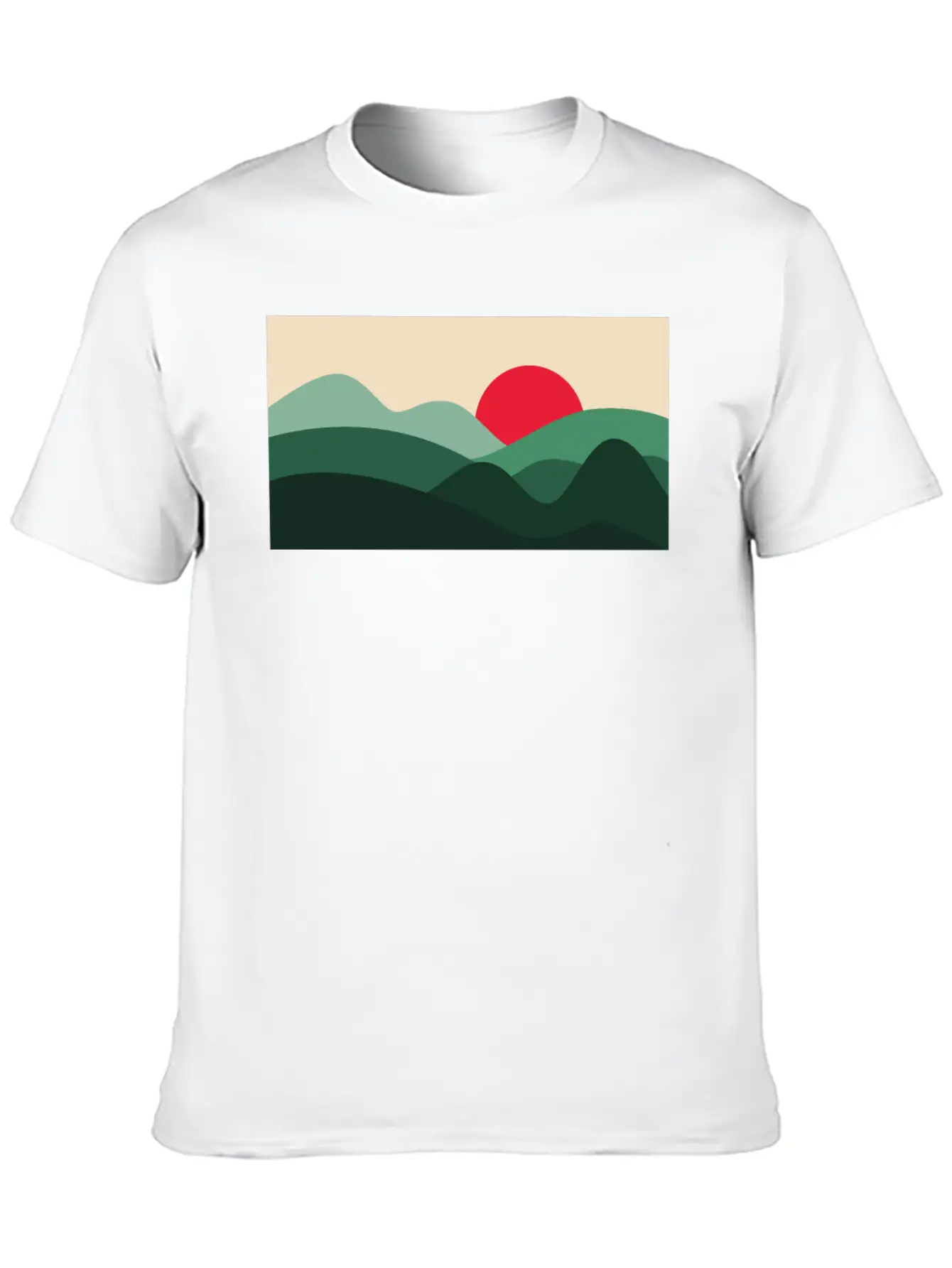 Minimalist Sun Basic Graphic T-Shirt ¨C Daily Comfort In Soft Cotton