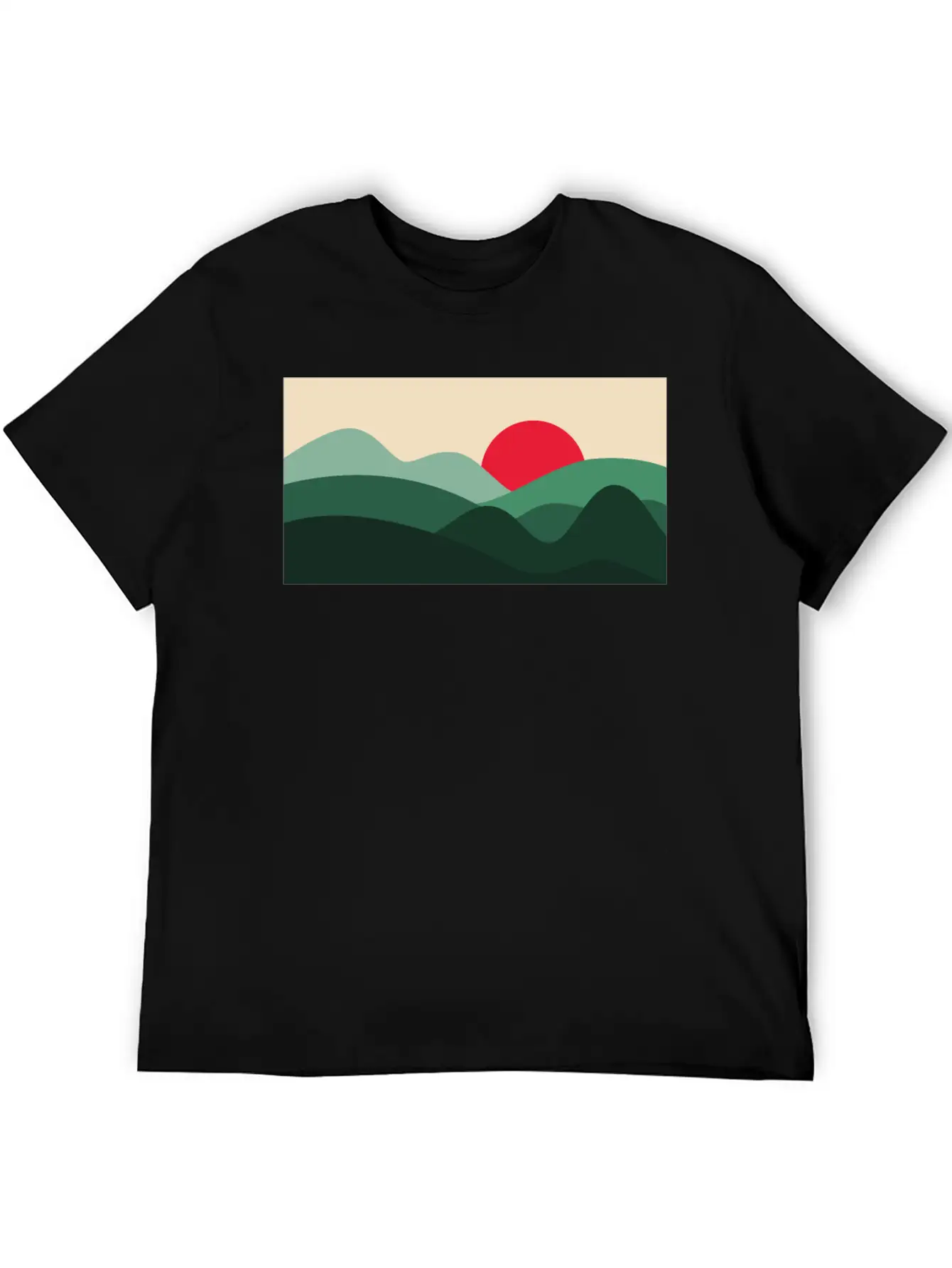 Minimalist Sun Basic Graphic T-Shirt ¨C Daily Comfort In Soft Cotton