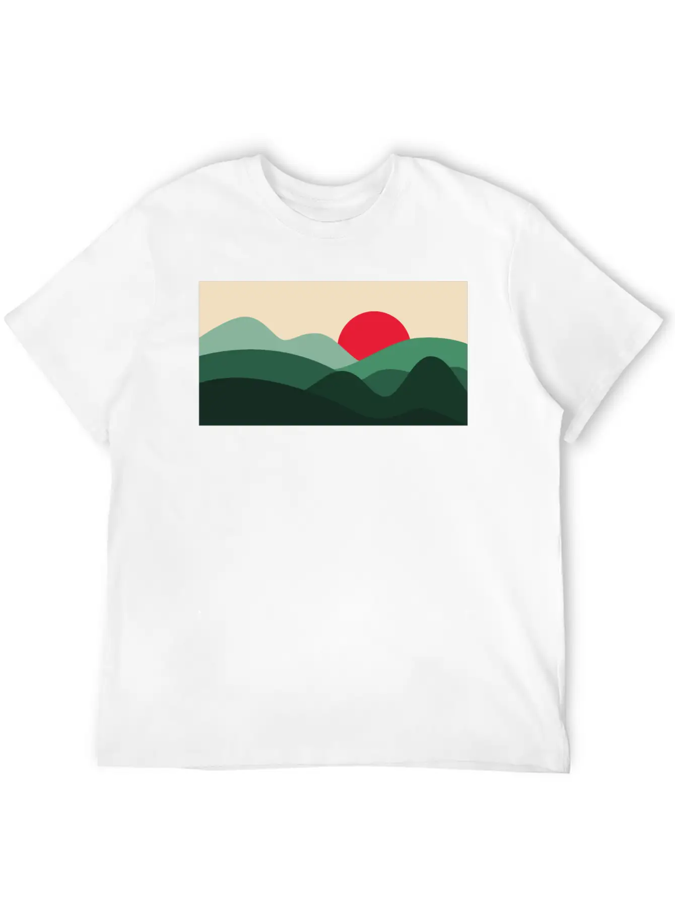 Minimalist Sun Basic Graphic T-Shirt ¨C Daily Comfort In Soft Cotton