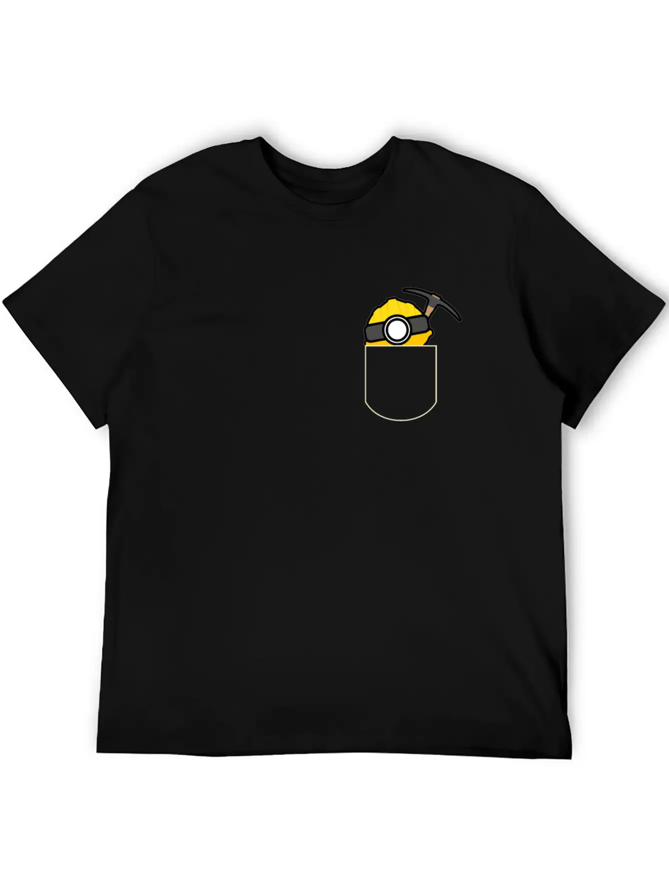 Mining Tools In The Pocket Miner Gift Idea Basic Graphic T-Shirt ¨C Daily Comfort In Soft Cotton