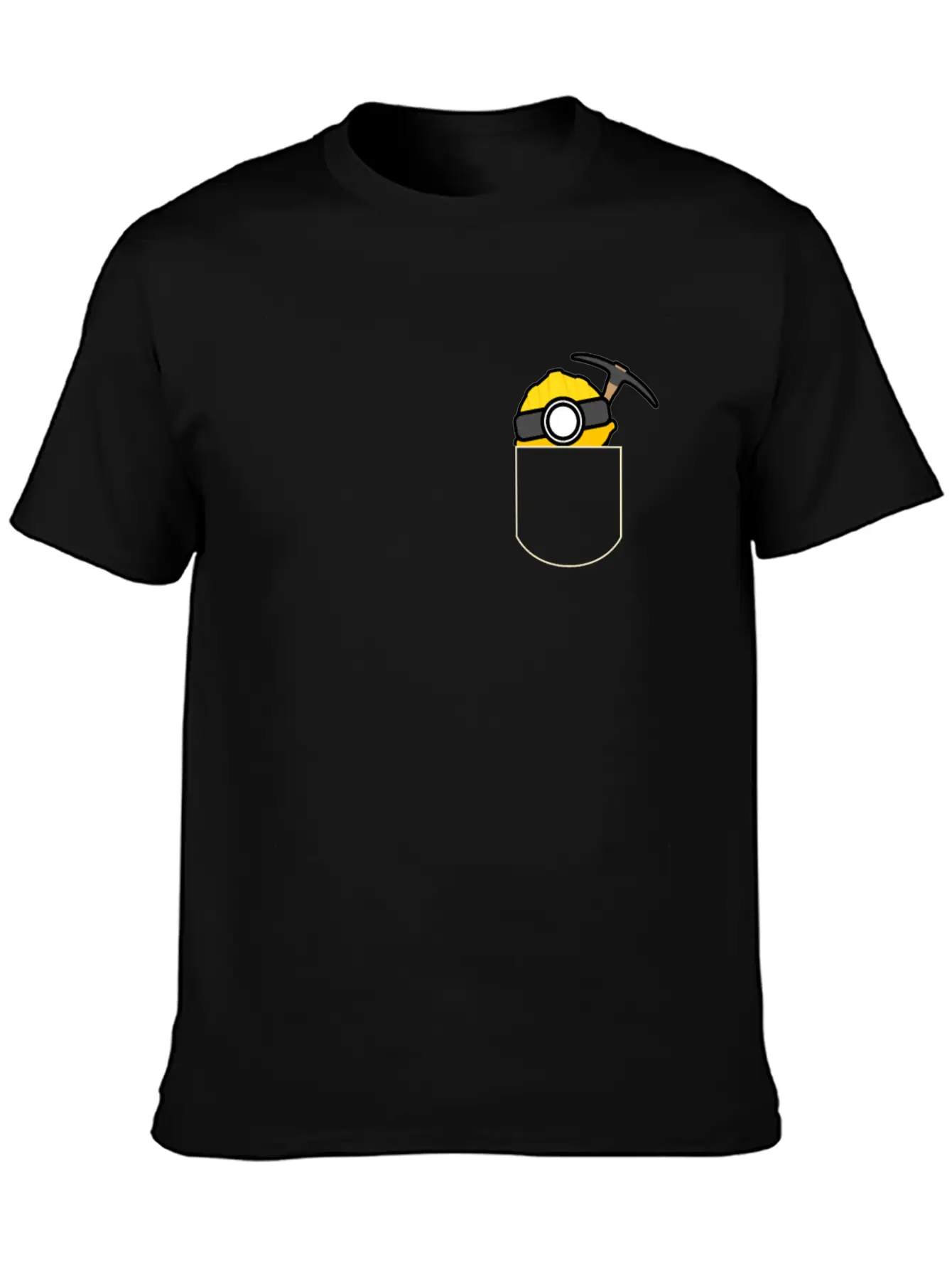 Mining Tools In The Pocket Miner Gift Idea Basic Graphic T-Shirt ¨C Daily Comfort In Soft Cotton