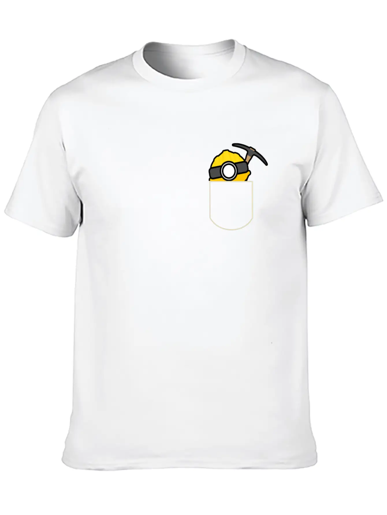 Mining Tools In The Pocket Miner Gift Idea Basic Graphic T-Shirt ¨C Daily Comfort In Soft Cotton