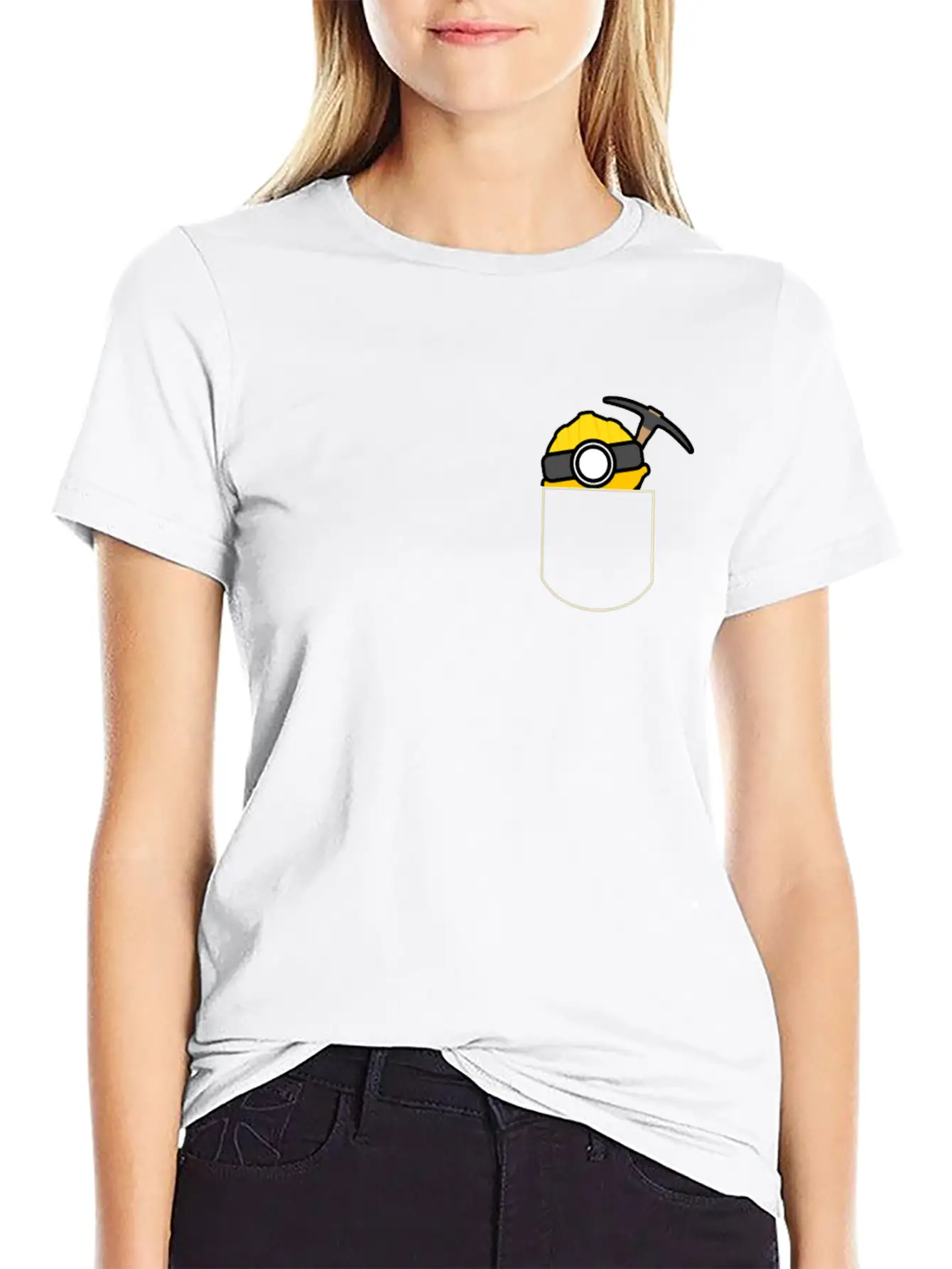 Mining Tools In The Pocket Miner Gift Idea Basic Graphic T-Shirt ¨C Daily Comfort In Soft Cotton