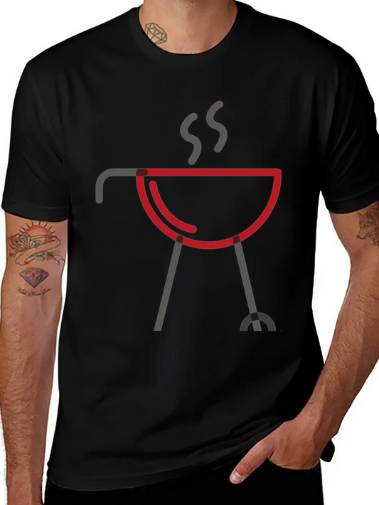 Mister Good Looking Is Cooking Basic Graphic T-Shirt ¨C Daily Comfort In Soft Cotton