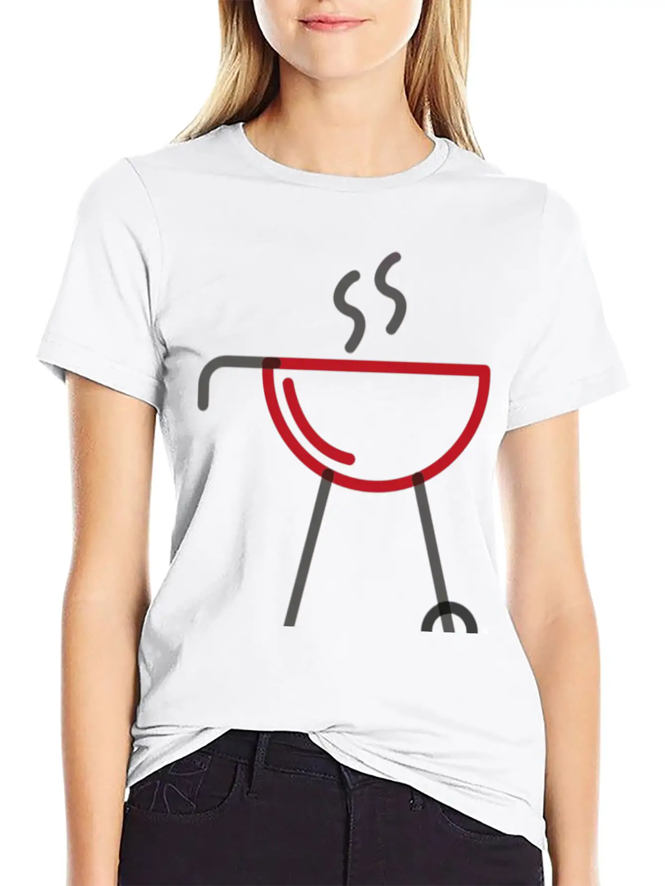 Mister Good Looking Is Cooking Basic Graphic T-Shirt ¨C Daily Comfort In Soft Cotton