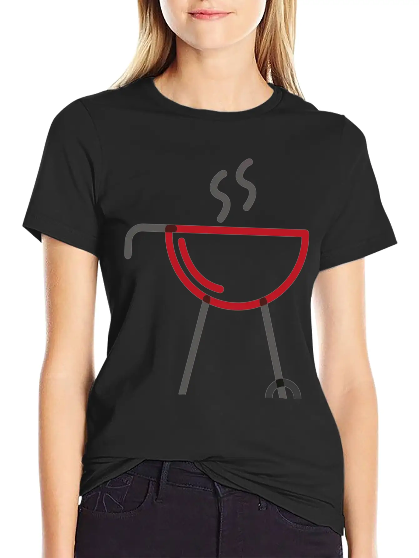 Mister Good Looking Is Cooking Basic Graphic T-Shirt ¨C Daily Comfort In Soft Cotton
