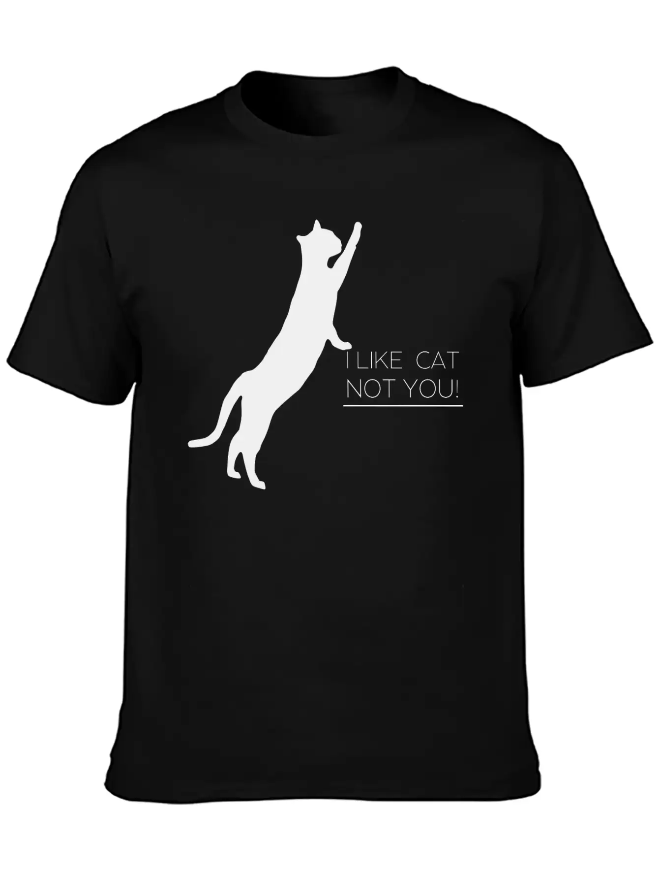 Modern Cat Basic Graphic T-Shirt ¨C Daily Comfort In Soft Cotton