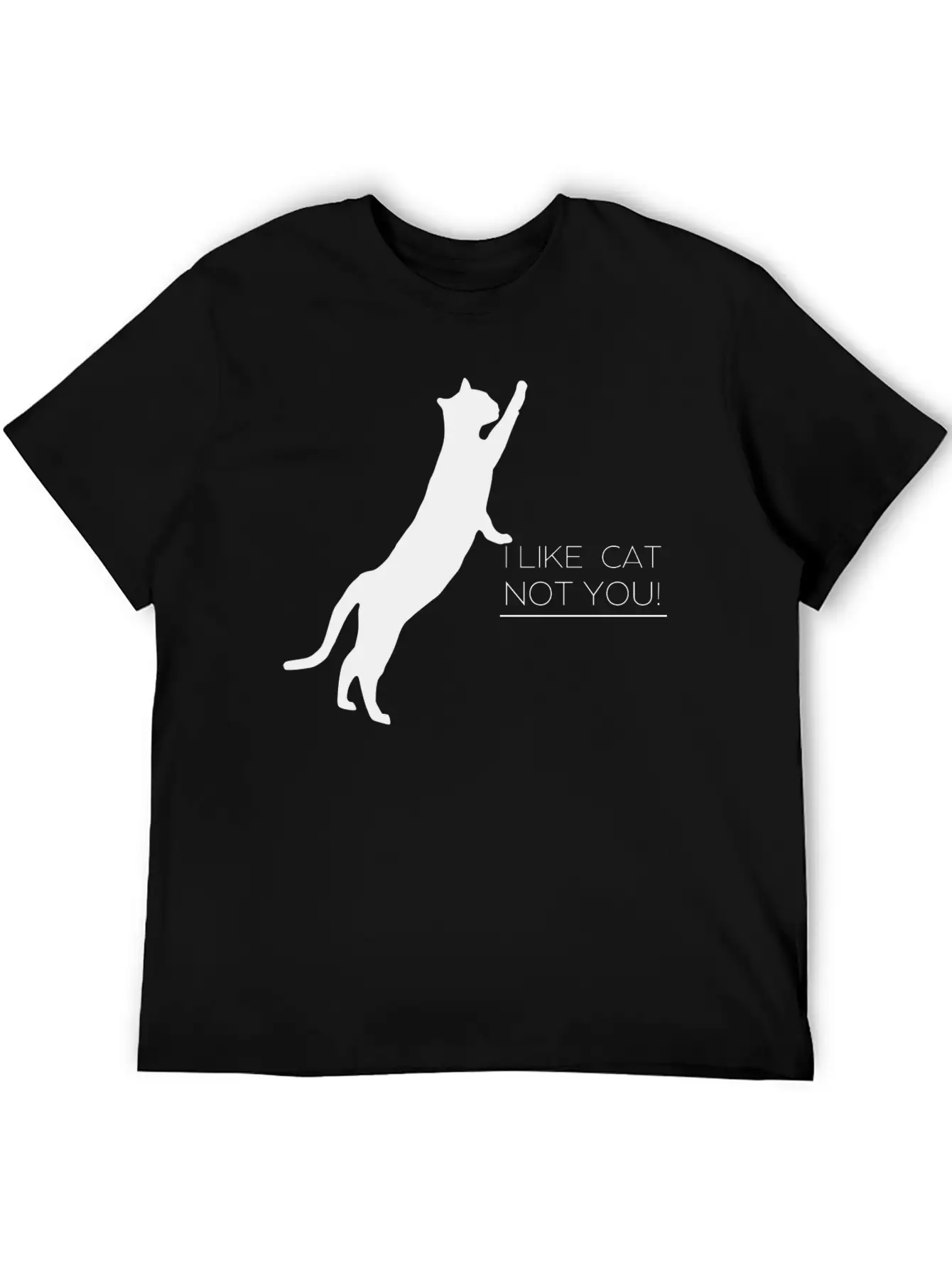 Modern Cat Basic Graphic T-Shirt ¨C Daily Comfort In Soft Cotton