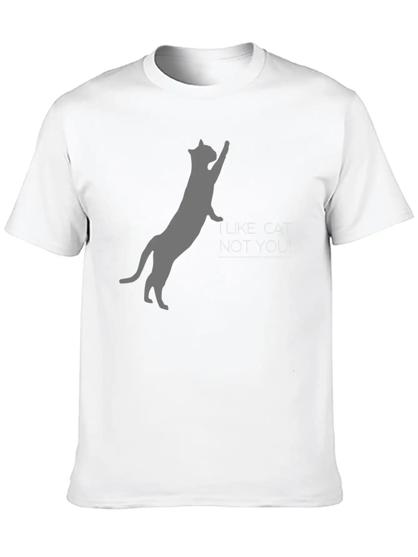Modern Cat Basic Graphic T-Shirt ¨C Daily Comfort In Soft Cotton