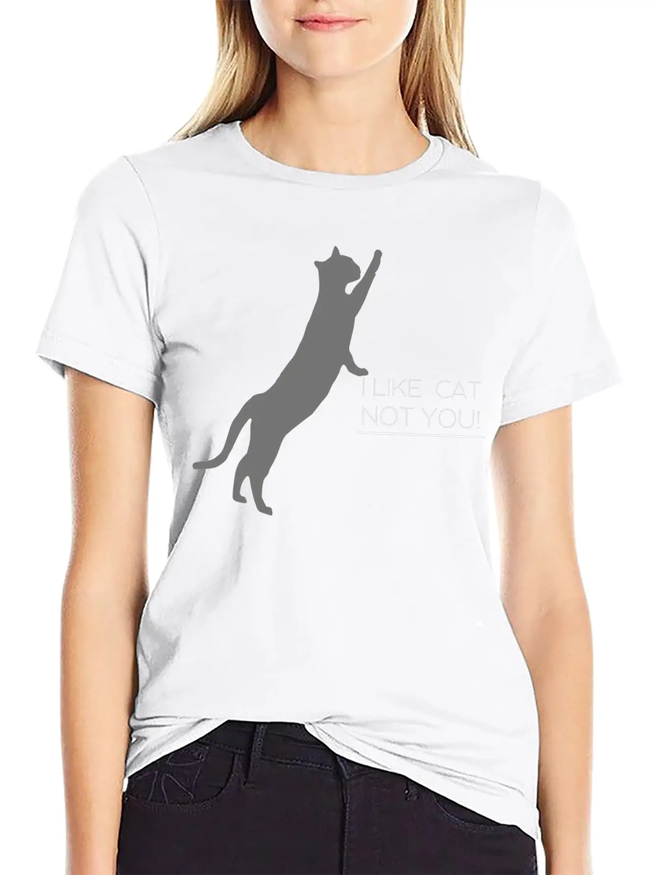 Modern Cat Basic Graphic T-Shirt ¨C Daily Comfort In Soft Cotton