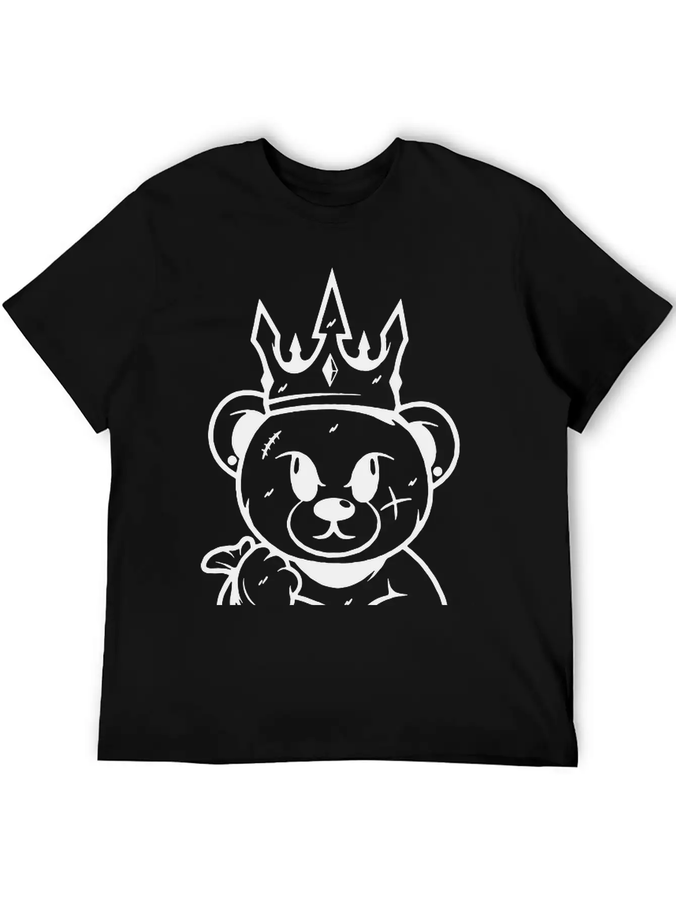 Money King, Money Bear, Gangster Bear Basic Graphic T-Shirt ¨C Daily Comfort In Soft Cotton