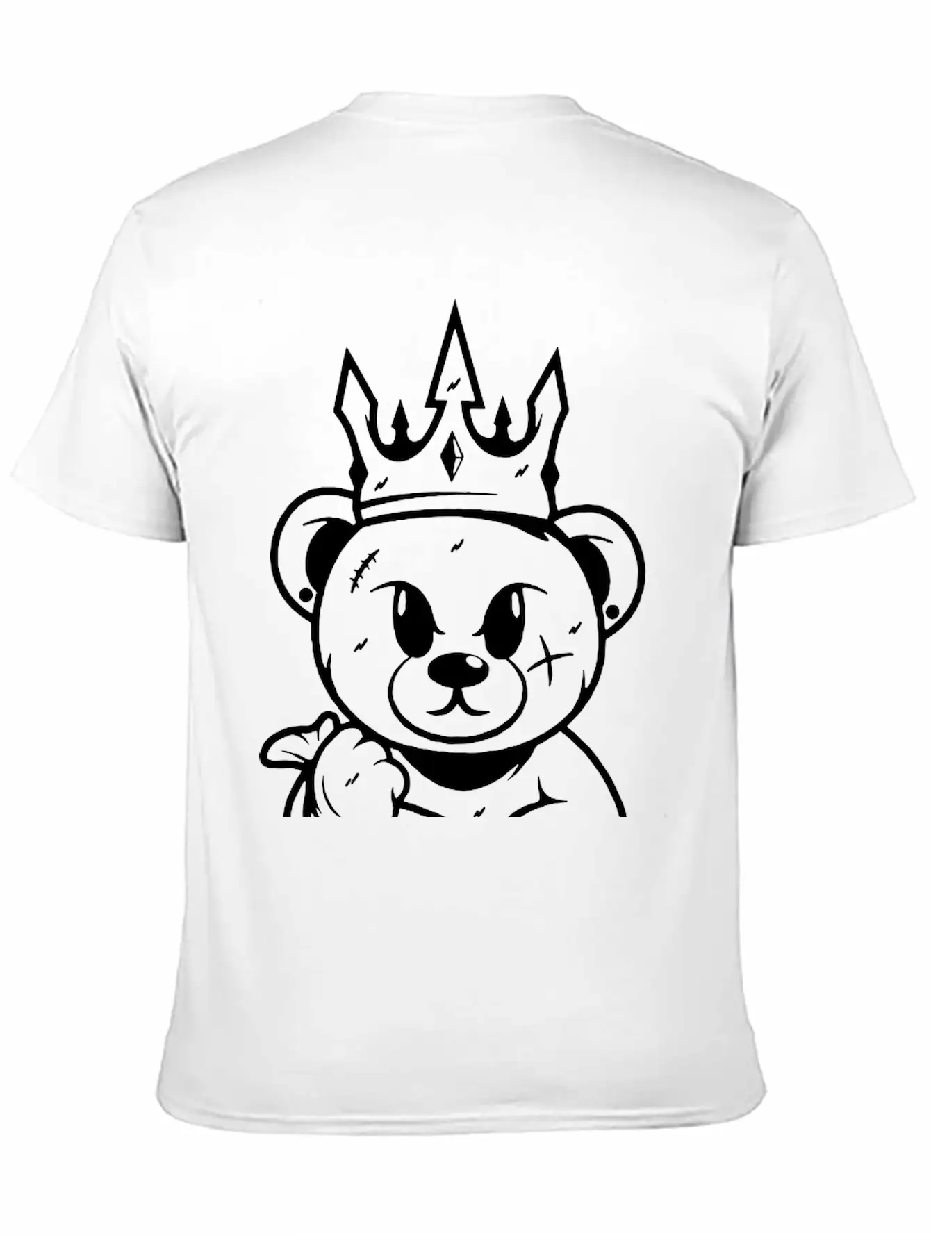 Money King, Money Bear, Gangster Bear Basic Graphic T-Shirt ¨C Daily Comfort In Soft Cotton