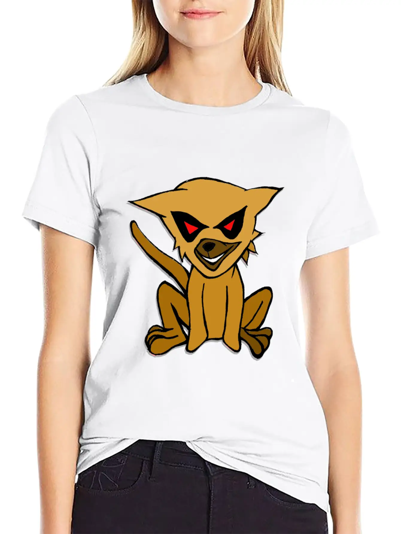 Monkey Chimpanzee Animal Pet Halloween Basic Graphic T-Shirt ¨C Daily Comfort In Soft Cotton