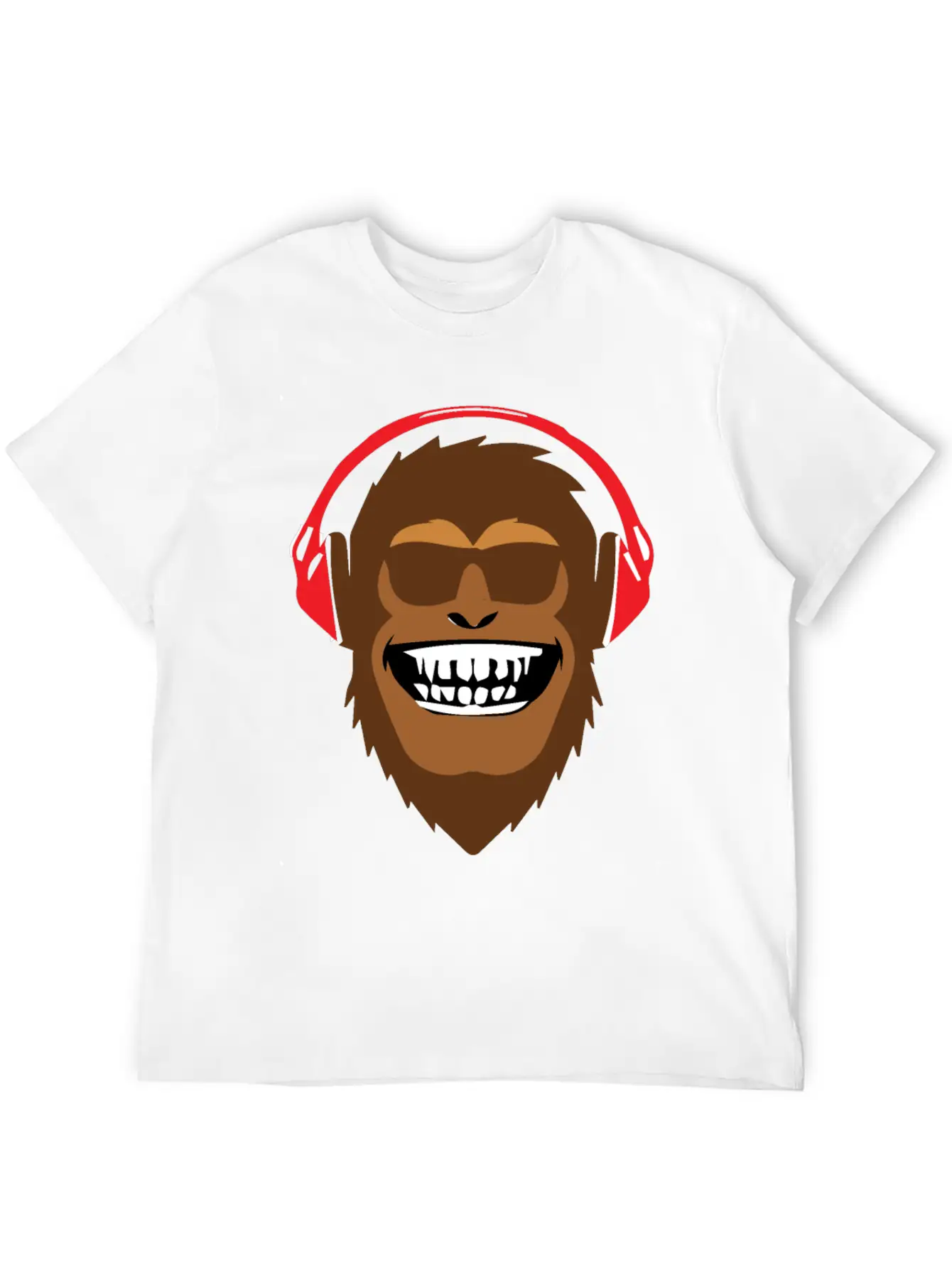 Monkey Music Soft Cotton Short Sleeve Tee ¨C Unisex Wardrobe Staple