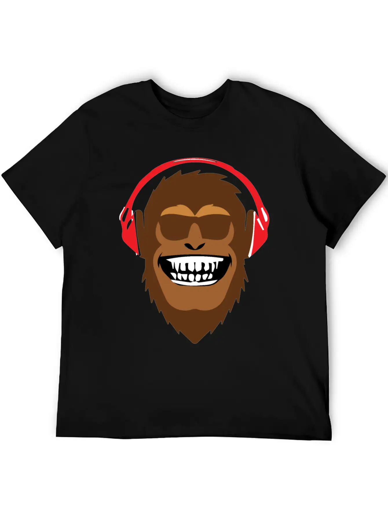 Monkey Music Soft Cotton Short Sleeve Tee ¨C Unisex Wardrobe Staple