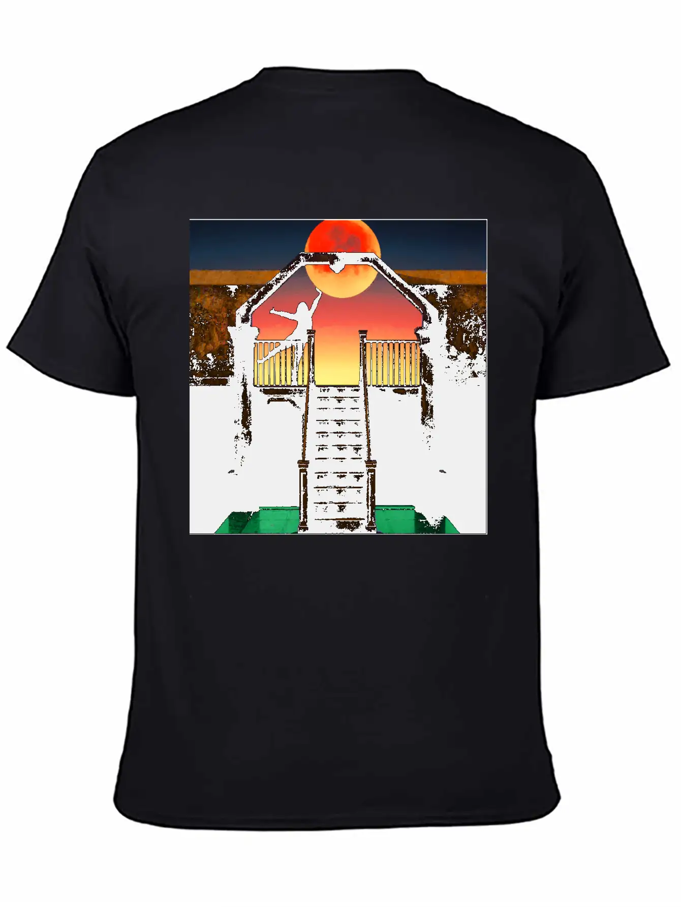 Moon Fantasy Basic Graphic T-Shirt ¨C Daily Comfort In Soft Cotton