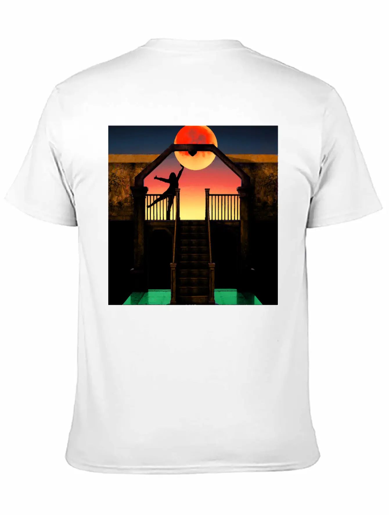 Moon Fantasy Basic Graphic T-Shirt ¨C Daily Comfort In Soft Cotton