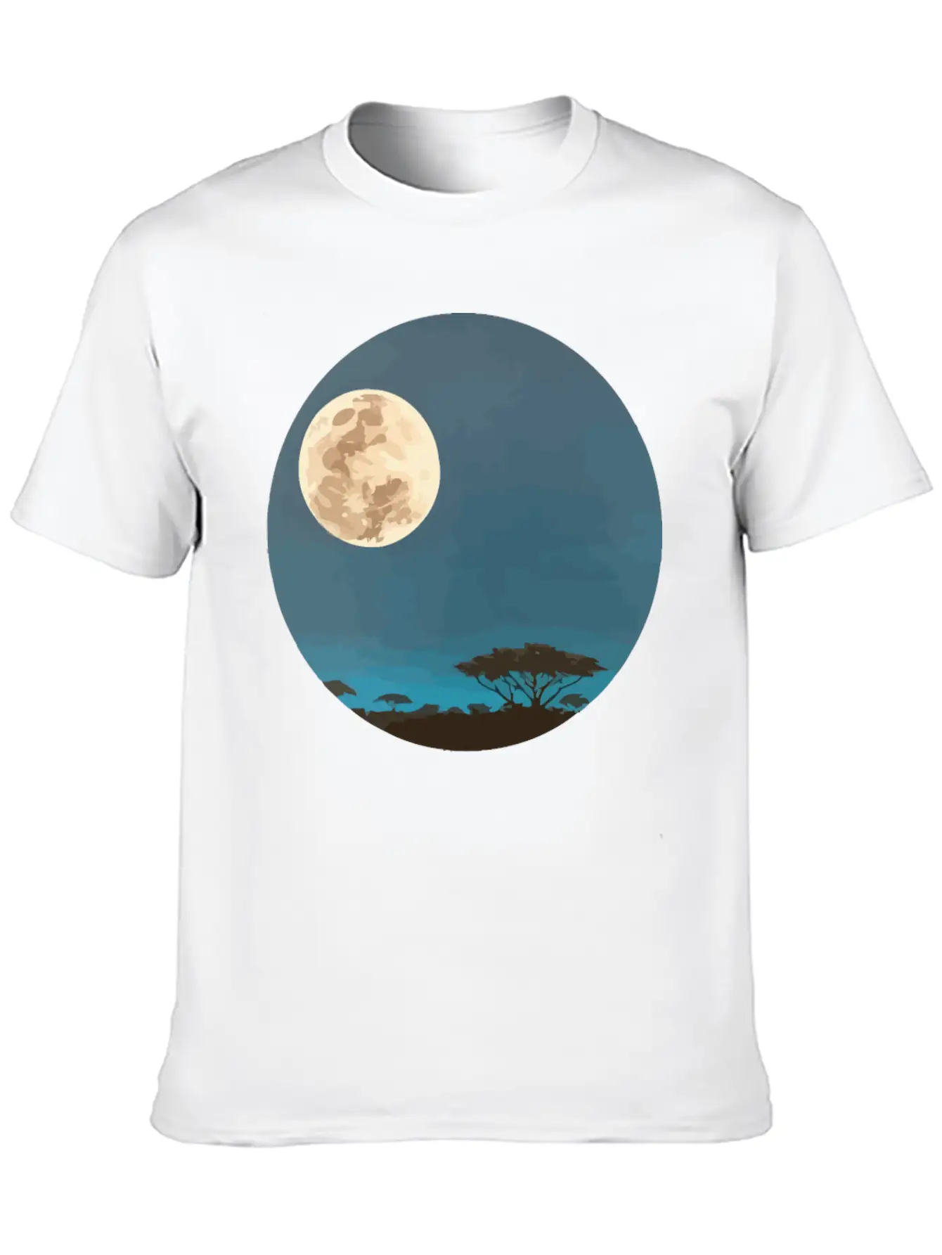 Moonrise Essential Cotton Tee For Daily Outfits ¨C Unisex Style