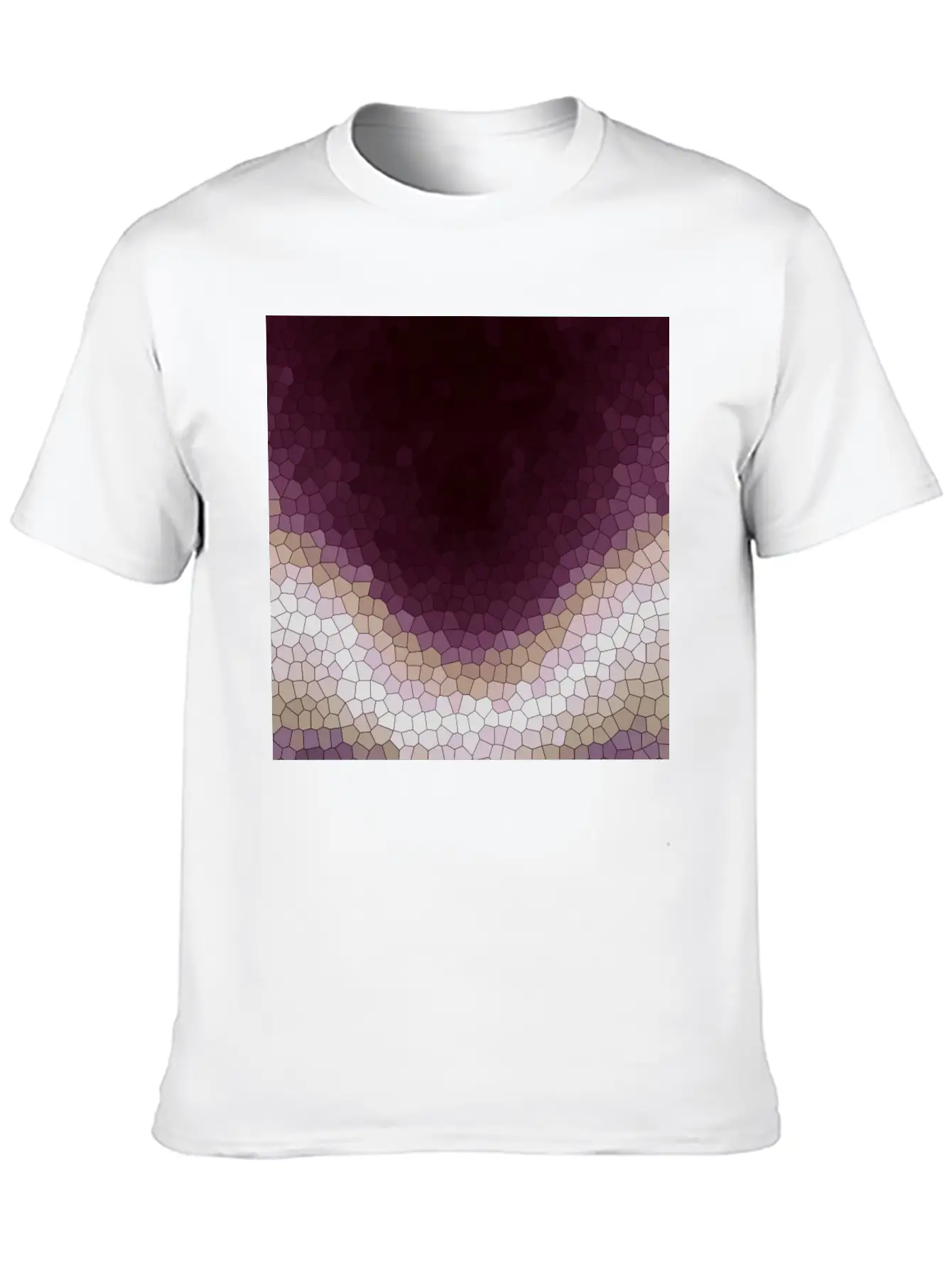 Mosaic Soft Cotton Short Sleeve Tee ¨C Unisex Wardrobe Staple