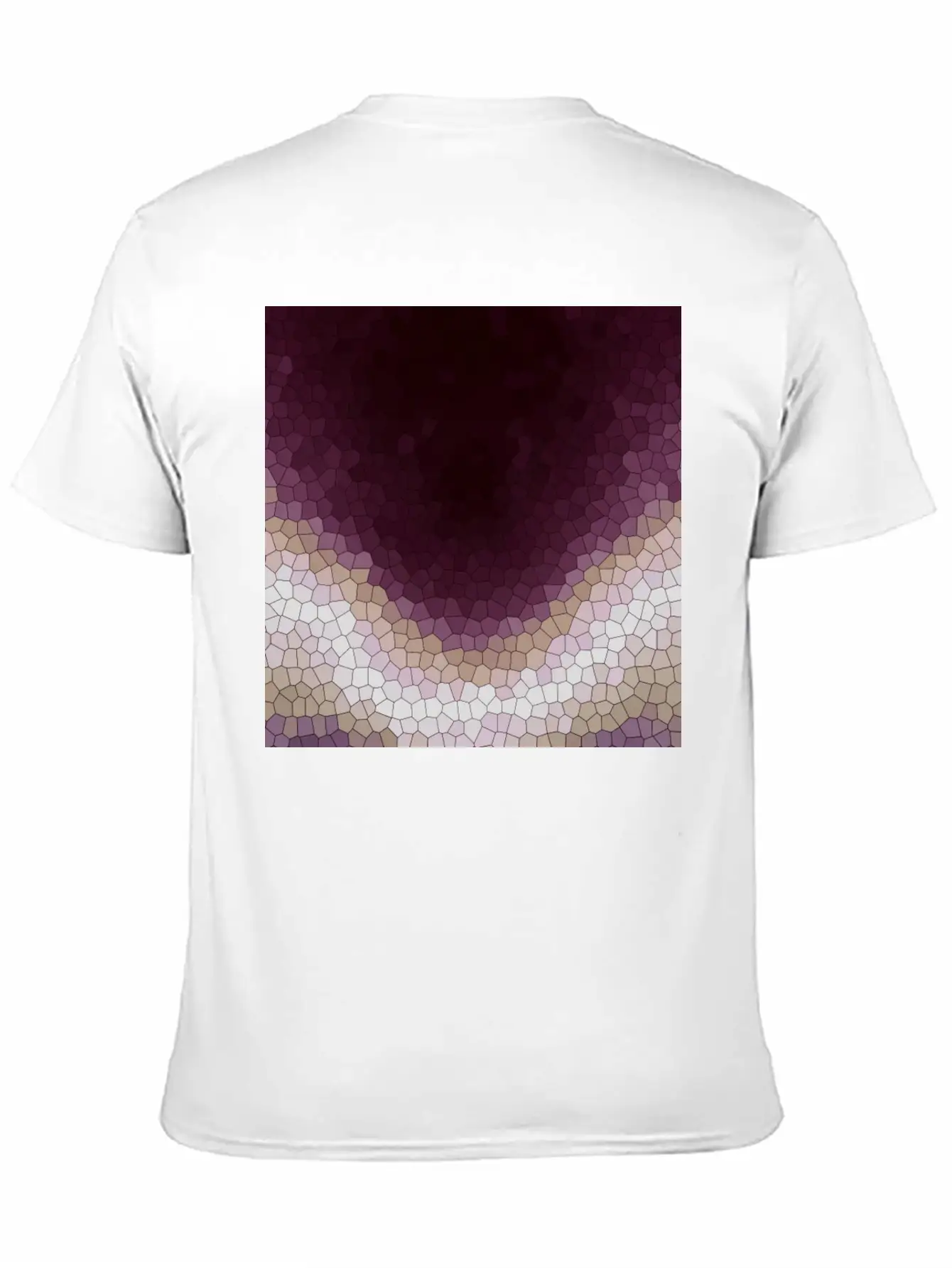 Mosaic Soft Cotton Short Sleeve Tee ¨C Unisex Wardrobe Staple