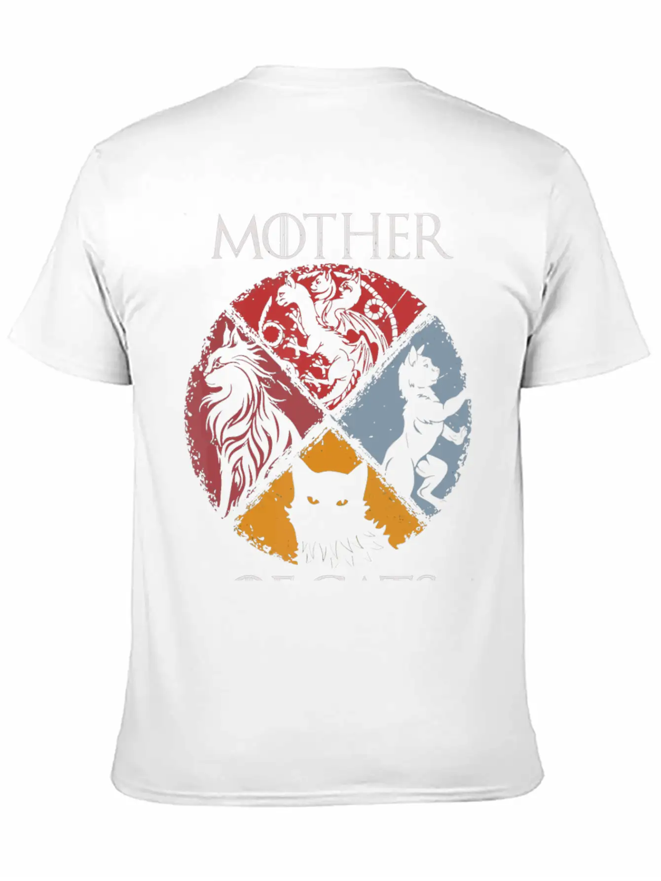 Mother Of Cats Shirt Cat Lovers Cat Mom Basic Graphic T-Shirt ¨C Daily Comfort In Soft Cotton