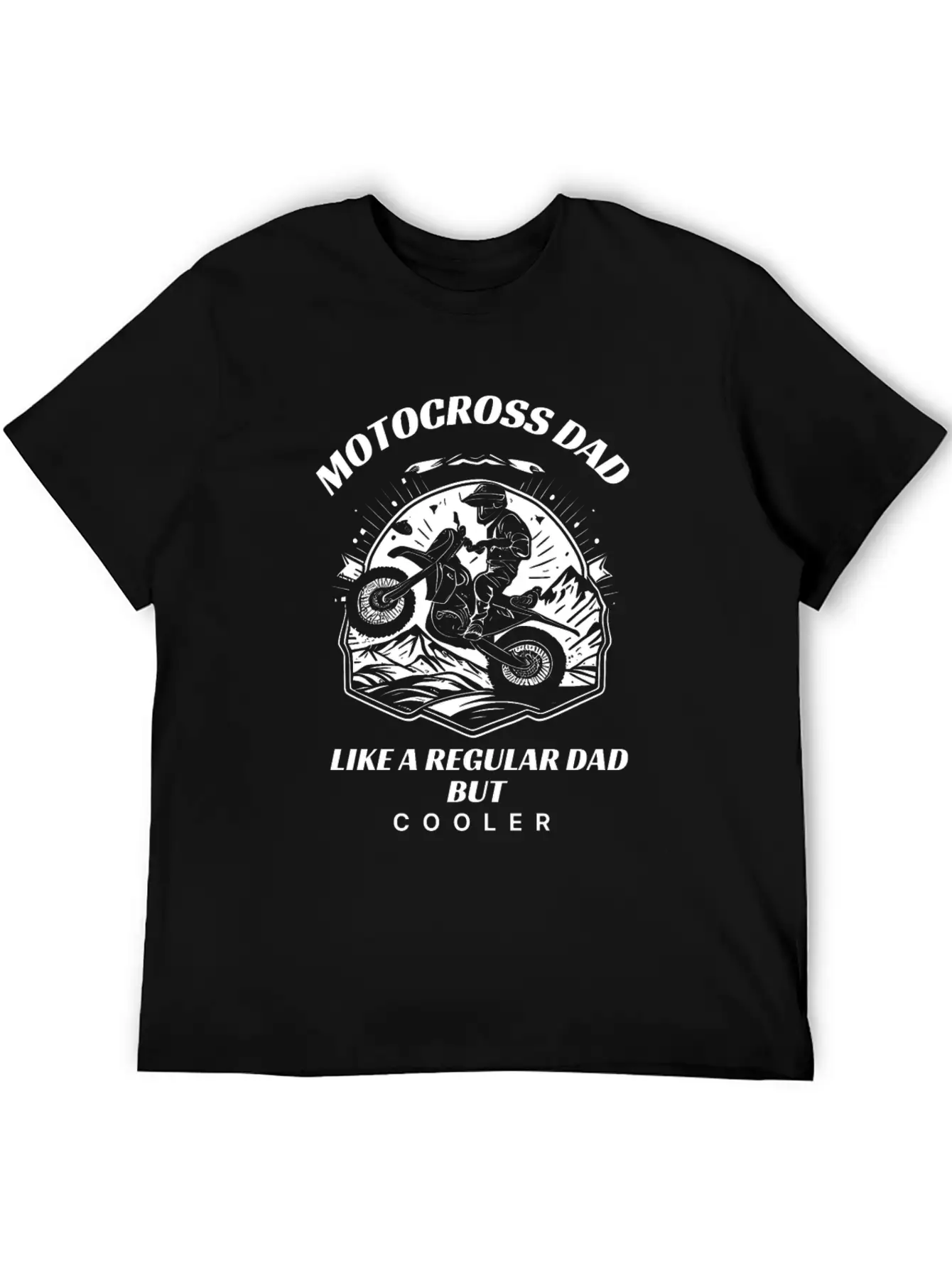 Motocross Dad Like A Regular Dad But Cooler Soft Cotton Short Sleeve Tee ¨C Unisex Wardrobe Staple