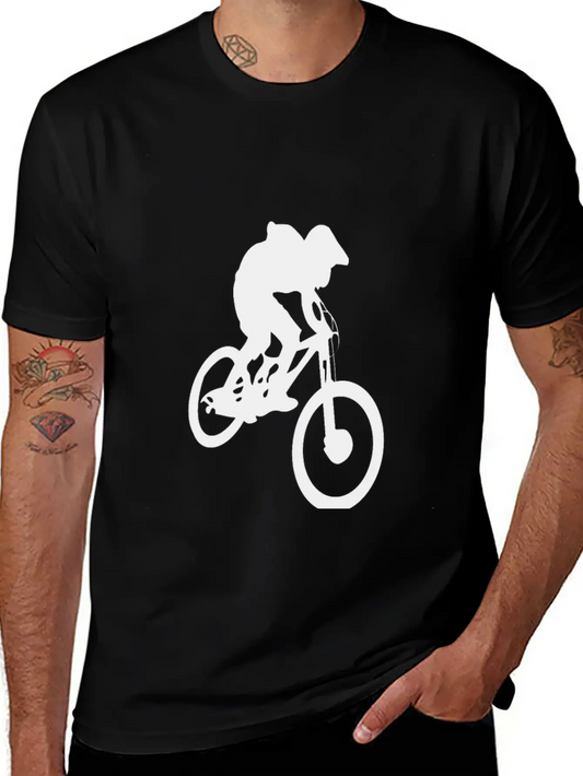 Mountain Biker Essential Cotton Tee For Daily Outfits ¨C Unisex Style