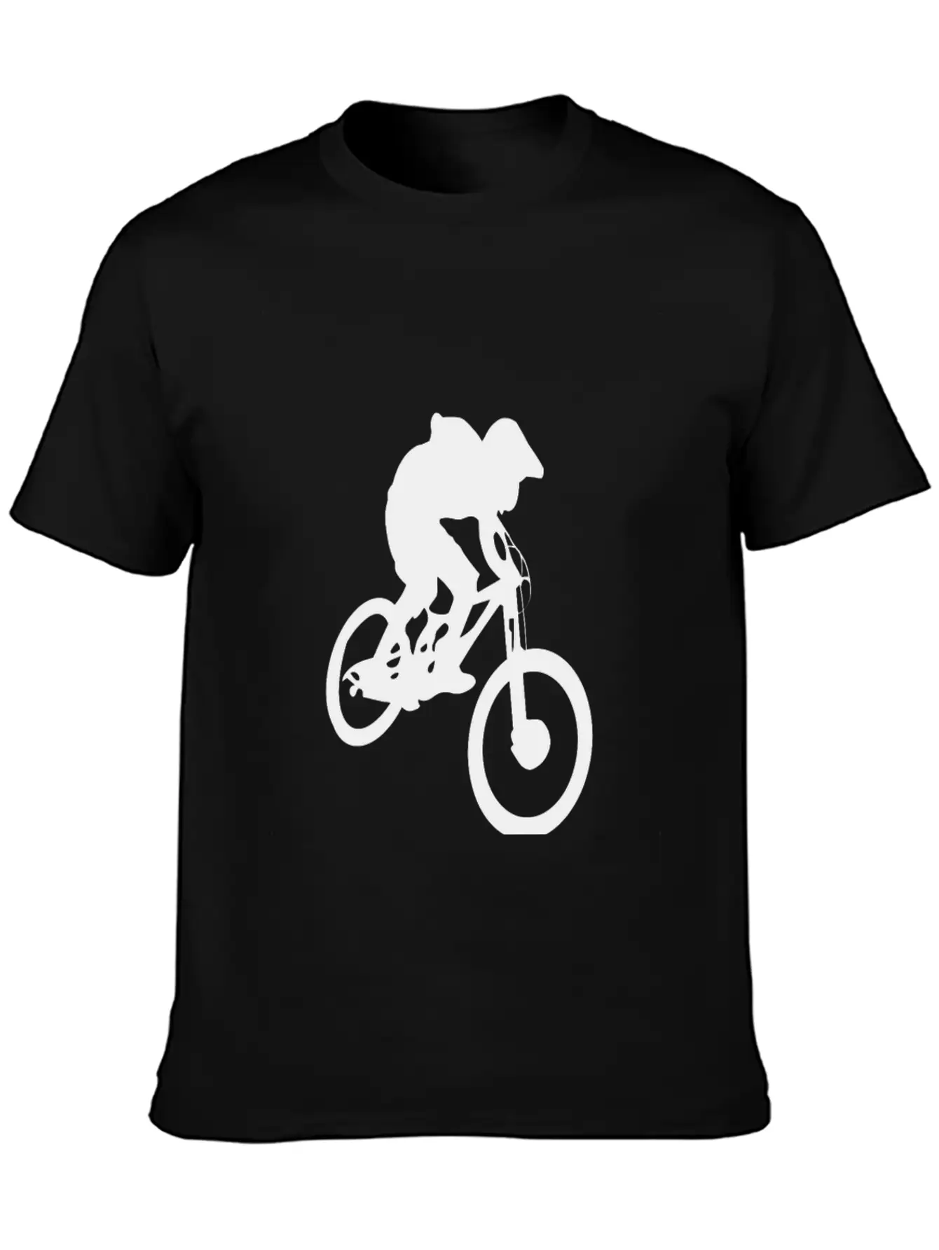 Mountain Biker Essential Cotton Tee For Daily Outfits ¨C Unisex Style