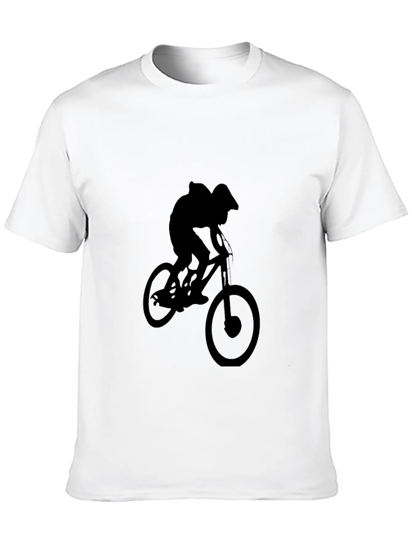 Mountain Biker Essential Cotton Tee For Daily Outfits ¨C Unisex Style