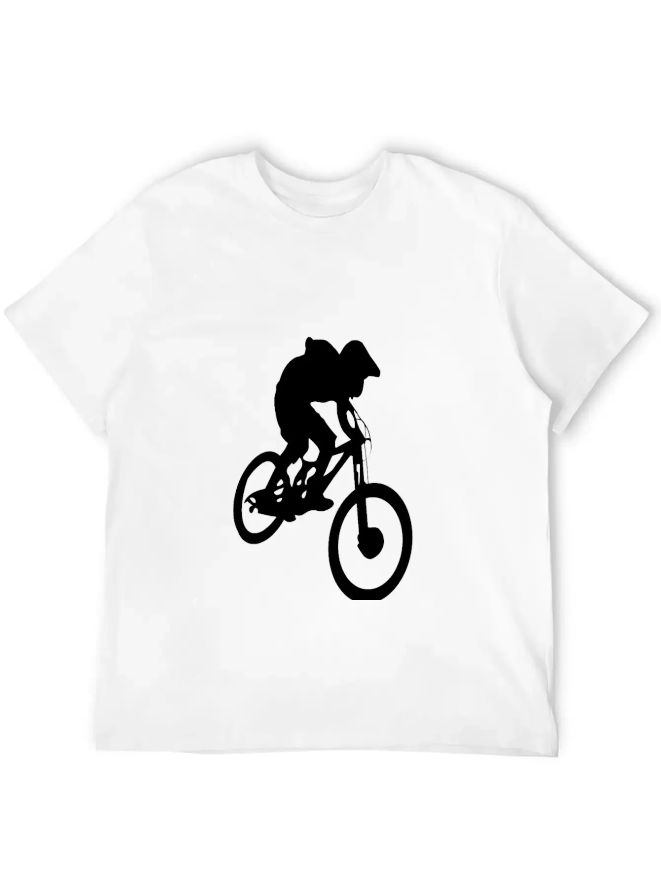Mountain Biker Essential Cotton Tee For Daily Outfits ¨C Unisex Style