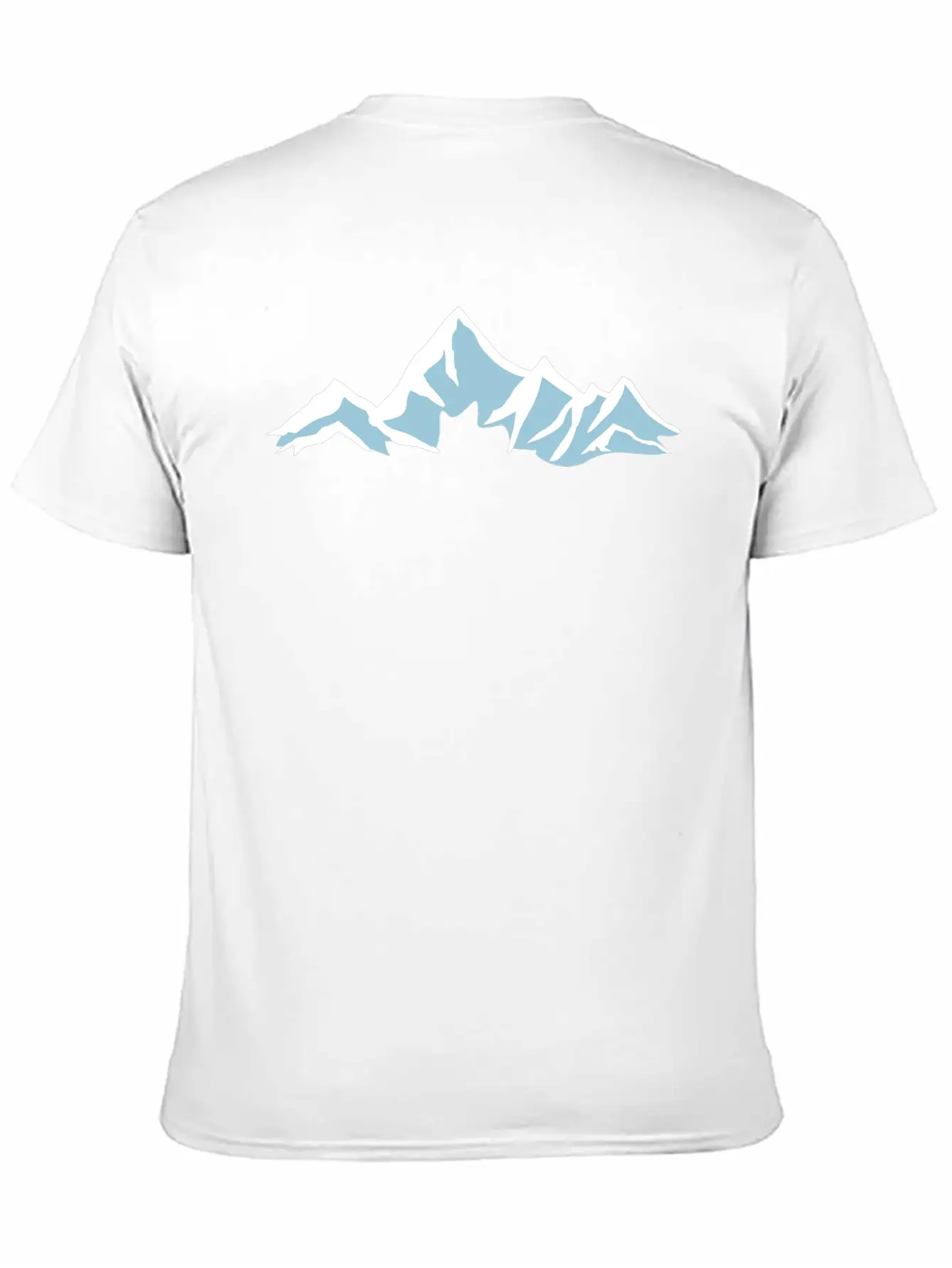 Mountain, Mountains, Glacier Essential Cotton Tee For Daily Outfits ¨C Unisex Style