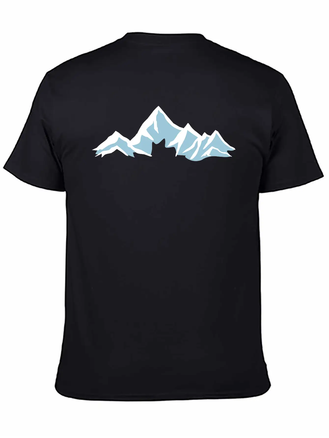 Mountain, Mountains, Glacier Essential Cotton Tee For Daily Outfits ¨C Unisex Style