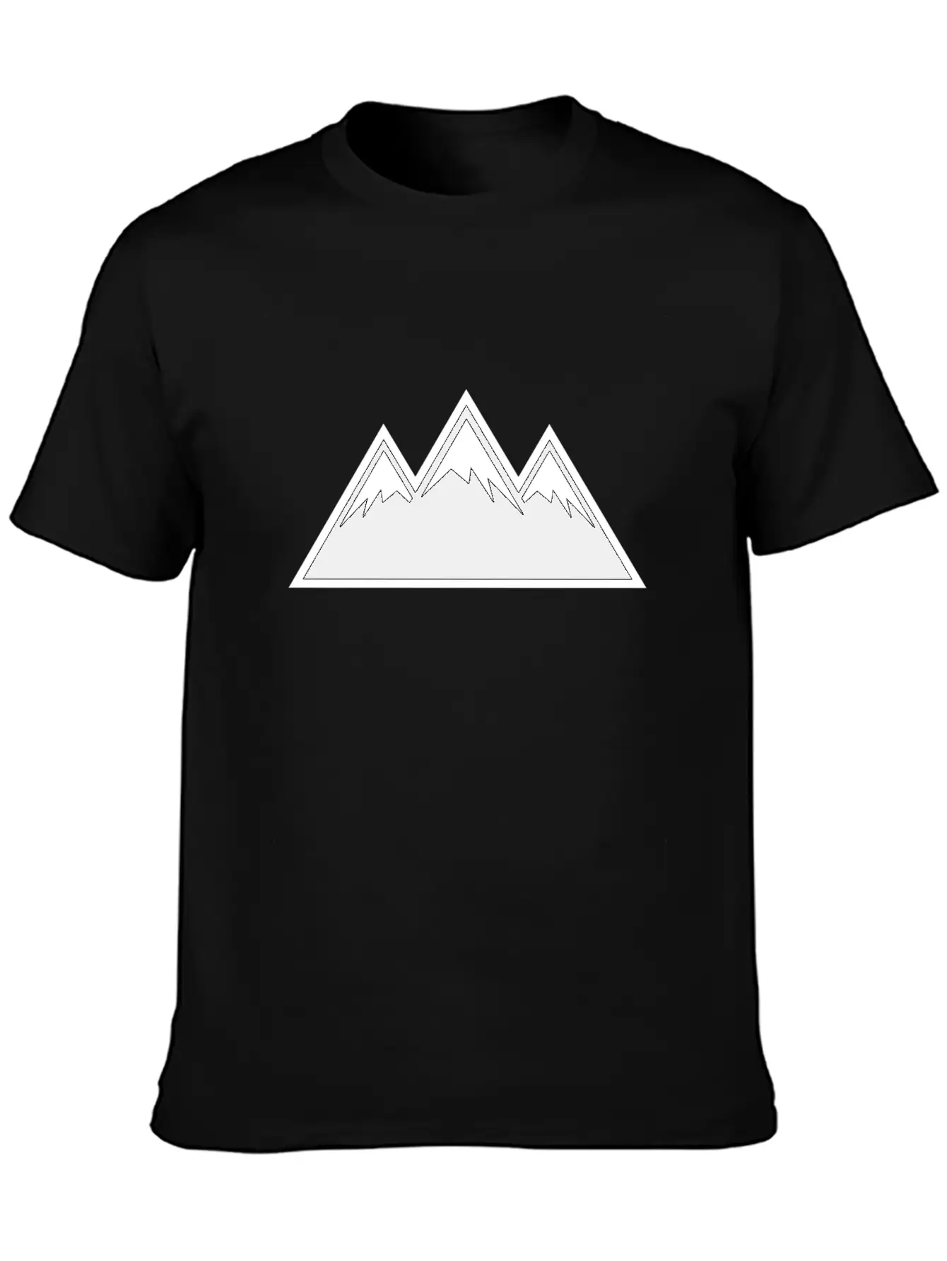 Mountains Essential Cotton Tee For Daily Outfits ¨C Unisex Style