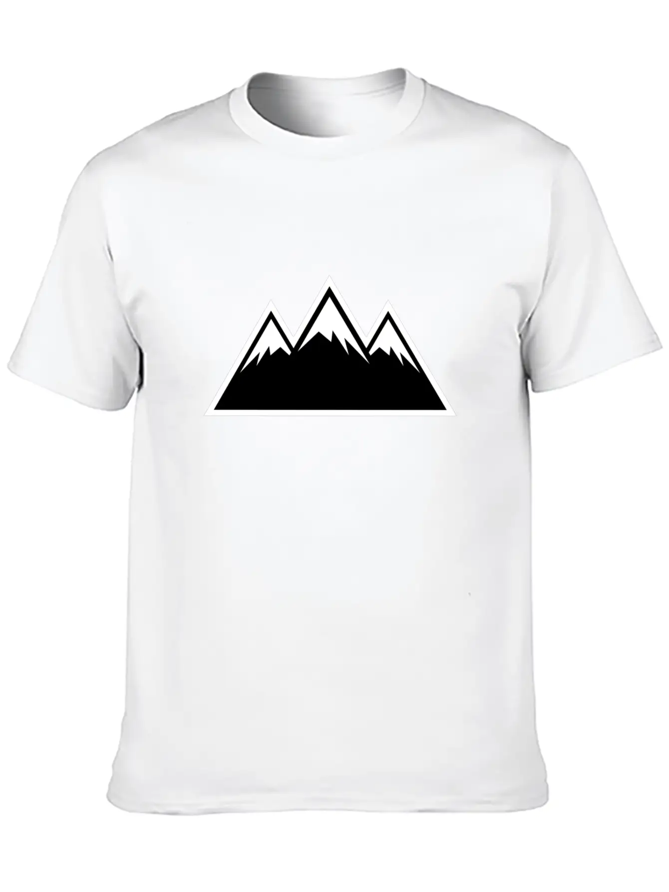 Mountains Essential Cotton Tee For Daily Outfits ¨C Unisex Style