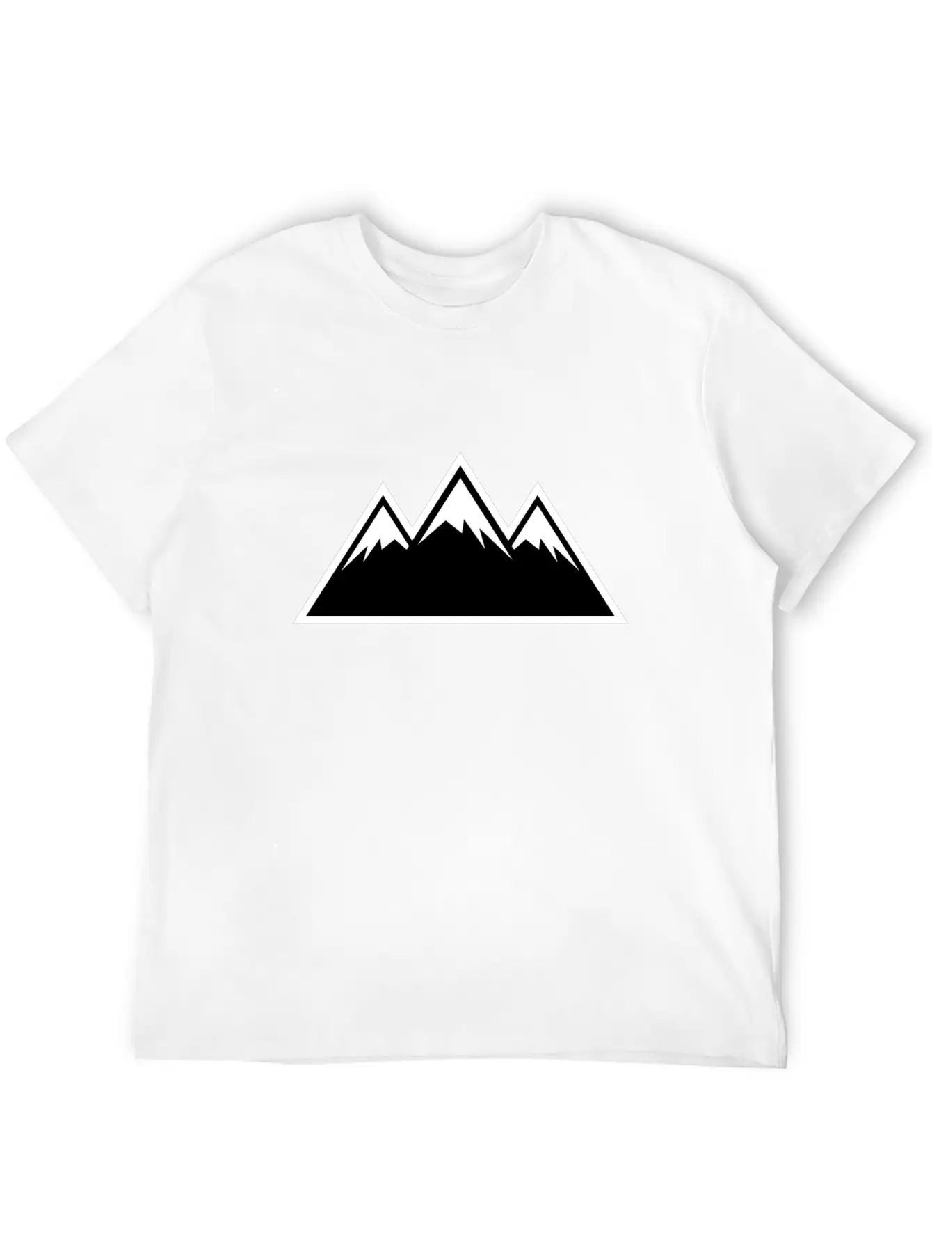 Mountains Essential Cotton Tee For Daily Outfits ¨C Unisex Style