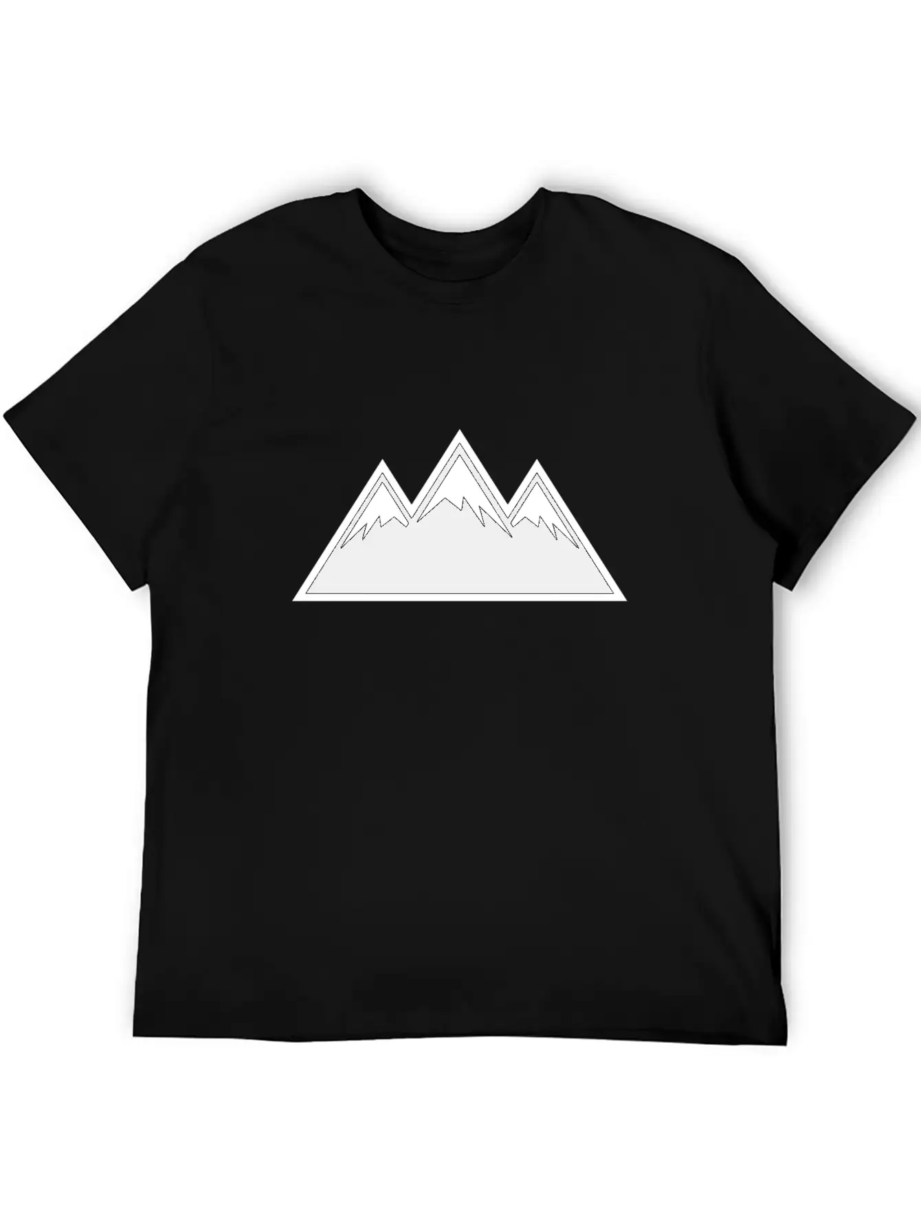 Mountains Essential Cotton Tee For Daily Outfits ¨C Unisex Style