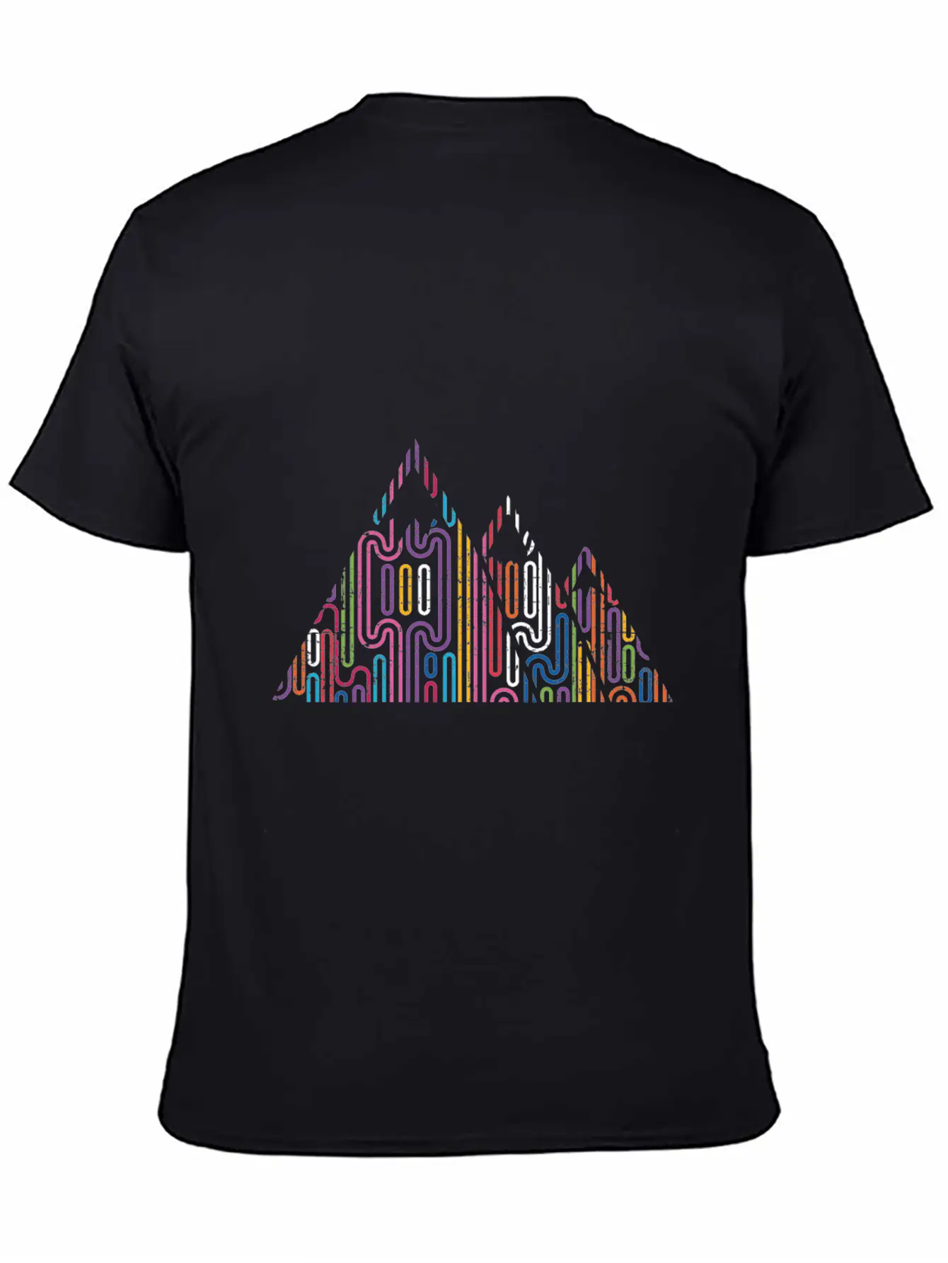 Mountains Mountain Peaks Mountains Essential Cotton Tee For Daily Outfits ¨C Unisex Style