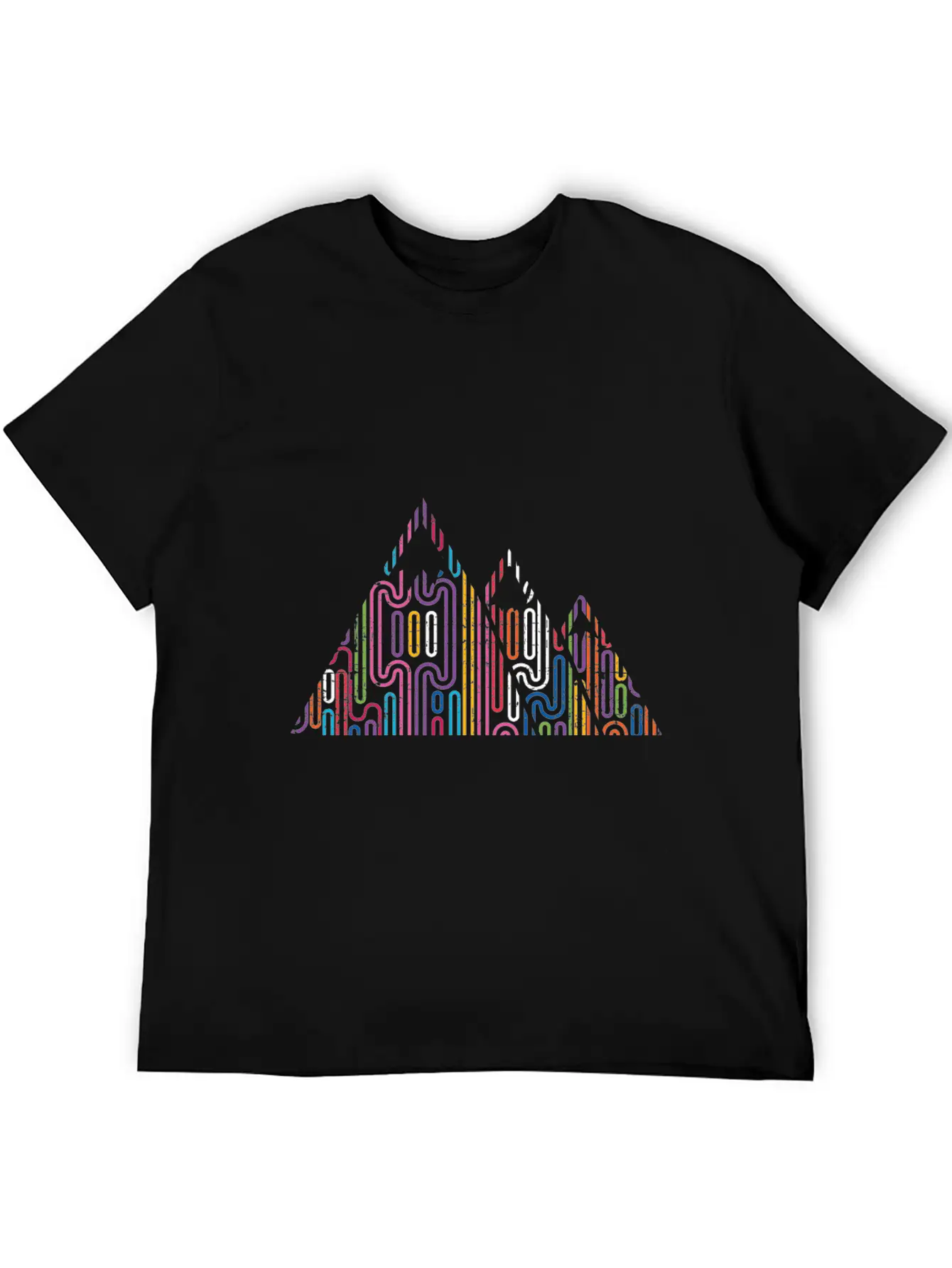 Mountains Mountain Peaks Mountains Essential Cotton Tee For Daily Outfits ¨C Unisex Style