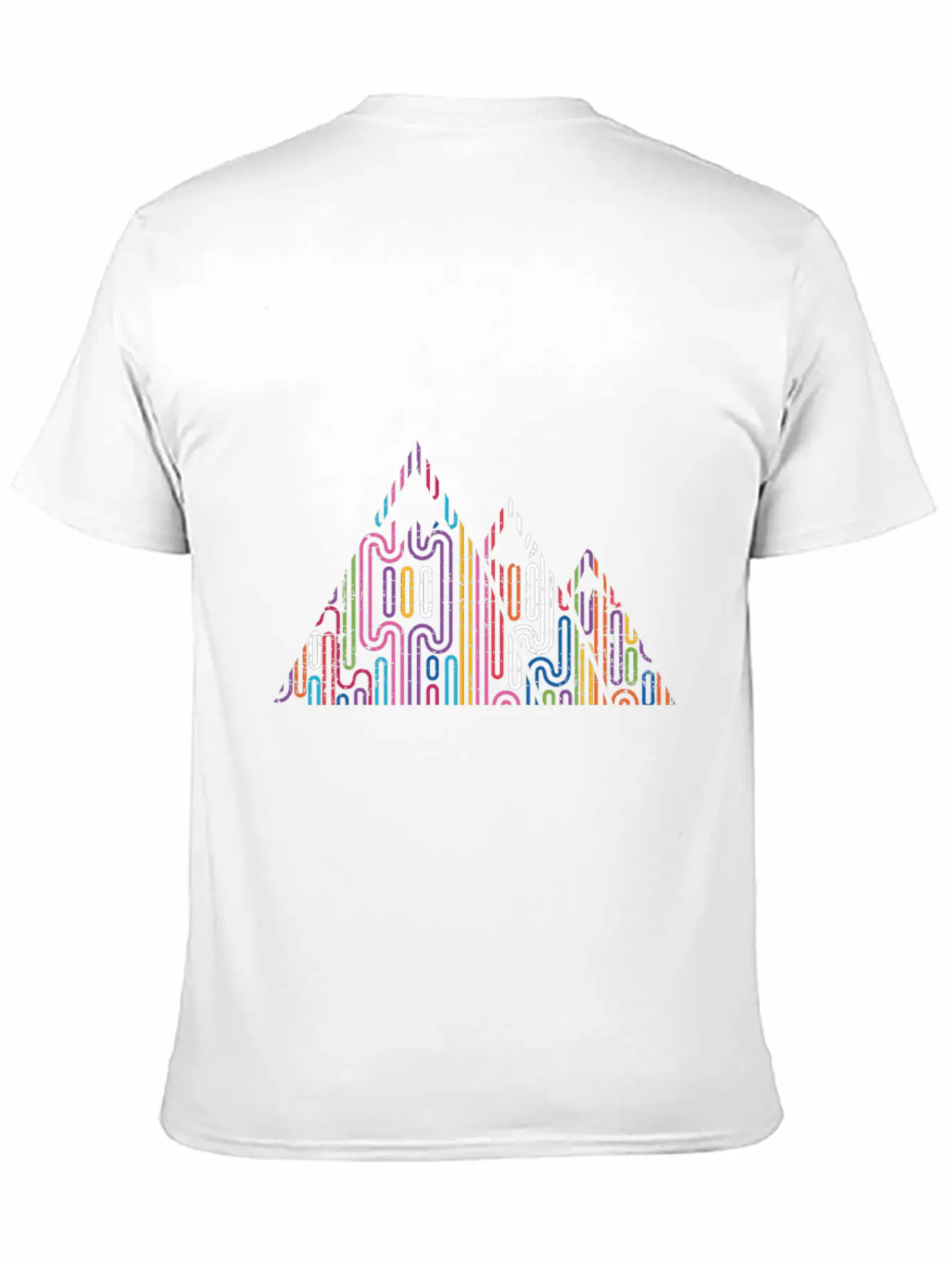 Mountains Mountain Peaks Mountains Essential Cotton Tee For Daily Outfits ¨C Unisex Style