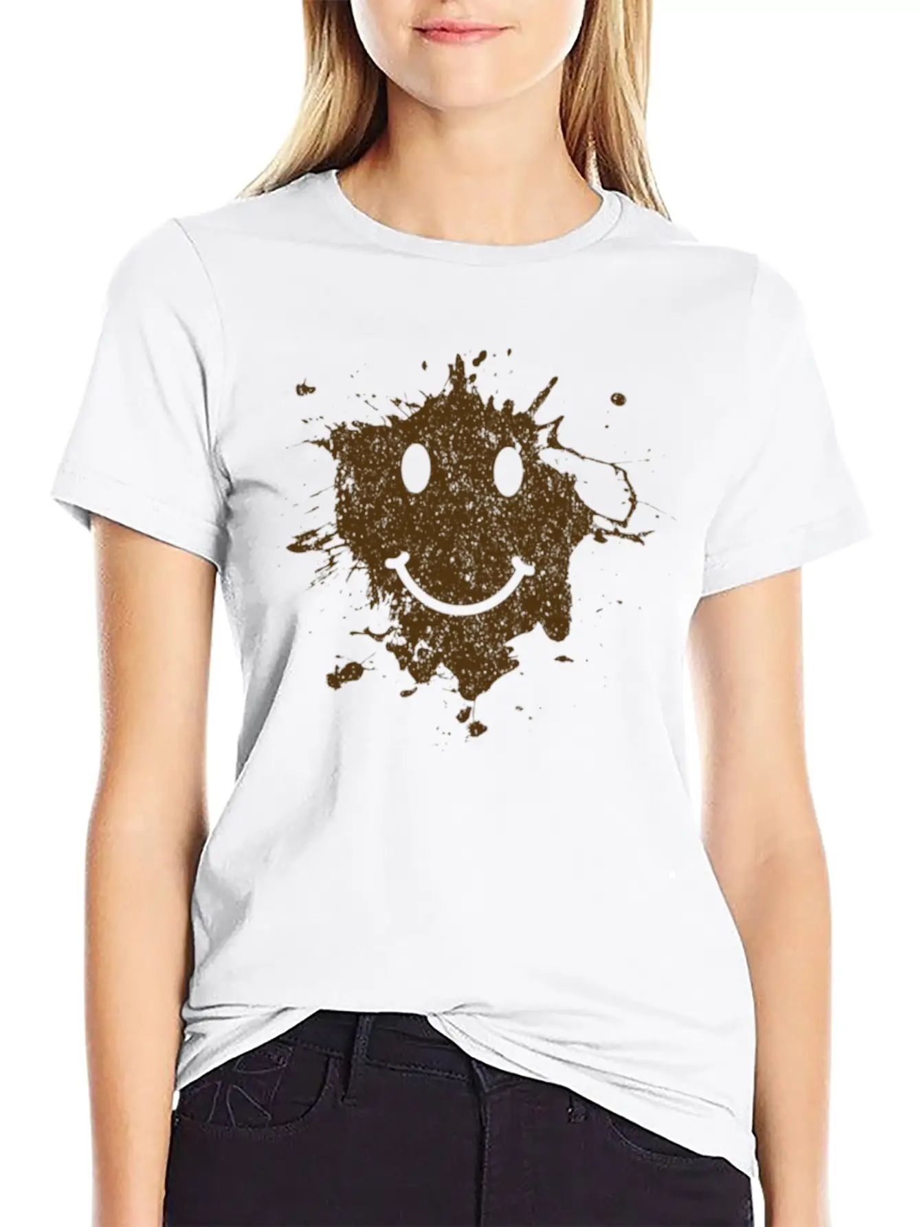 Mud Siley Basic Graphic T-Shirt ¨C Daily Comfort In Soft Cotton